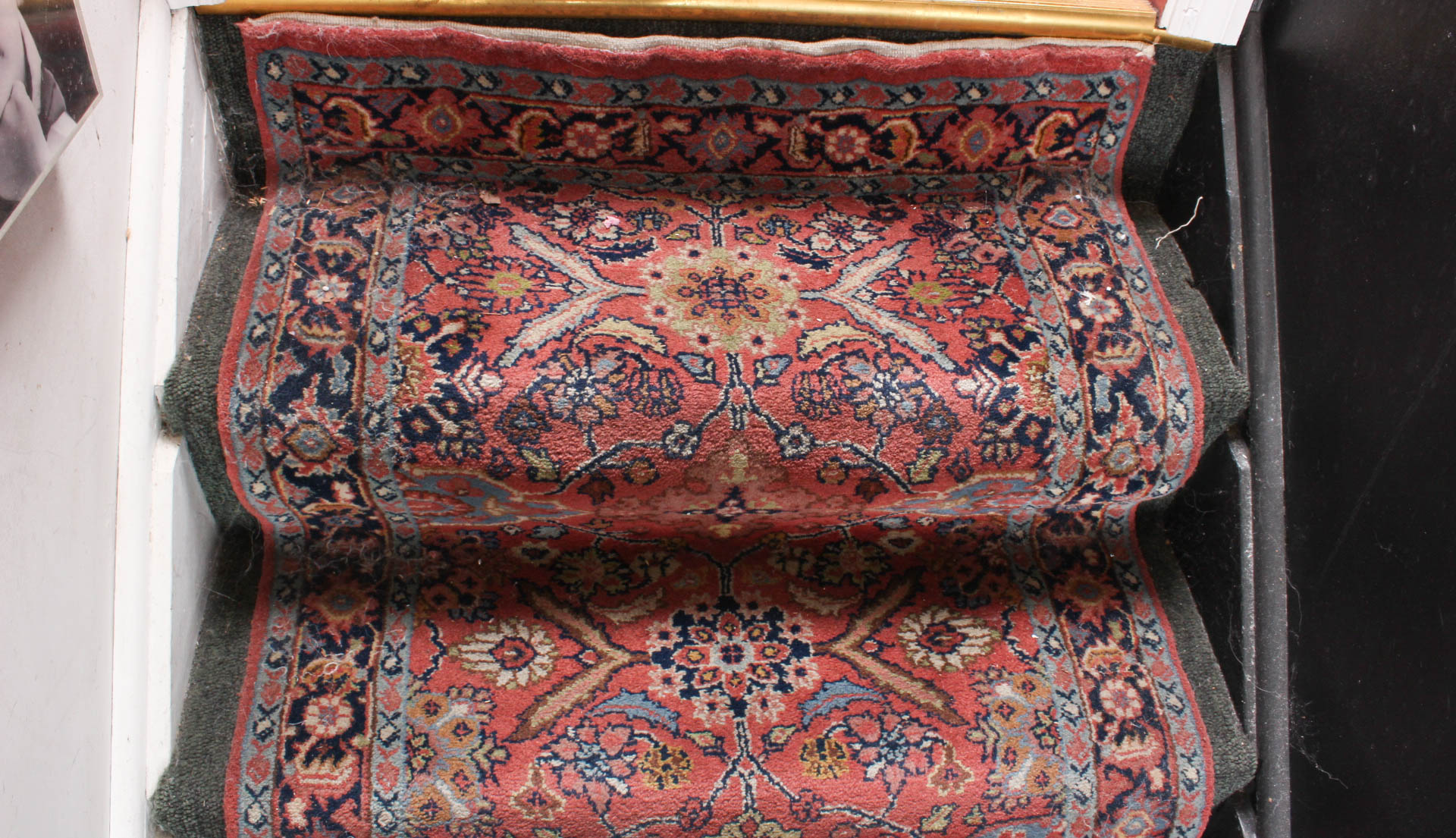 Hand Knotted Persian Arak Stair Runner Rug