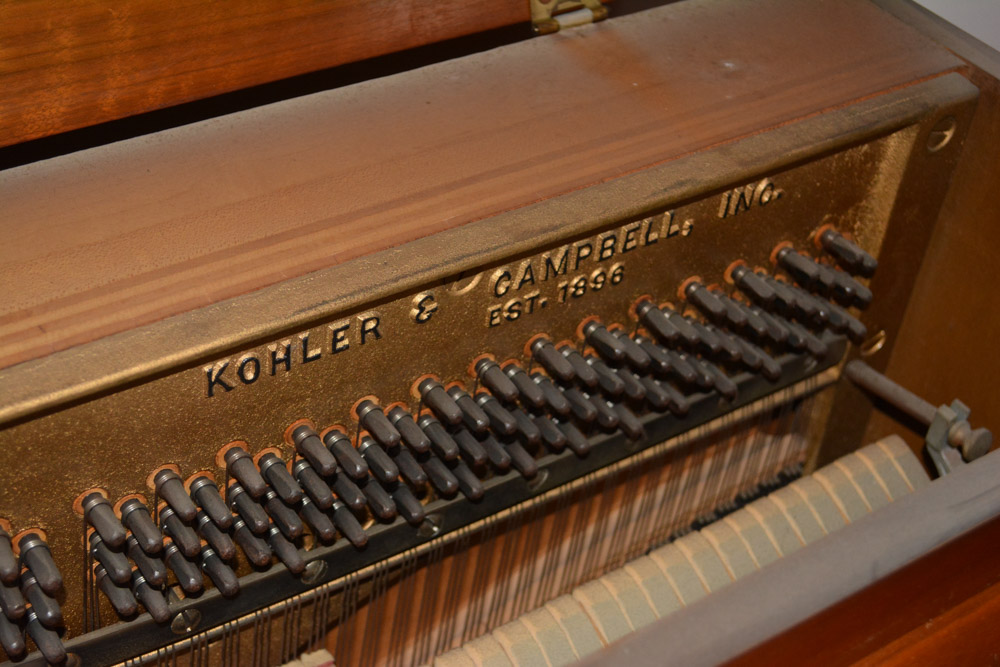 Kohler & Campbell Spinet Piano and Bench