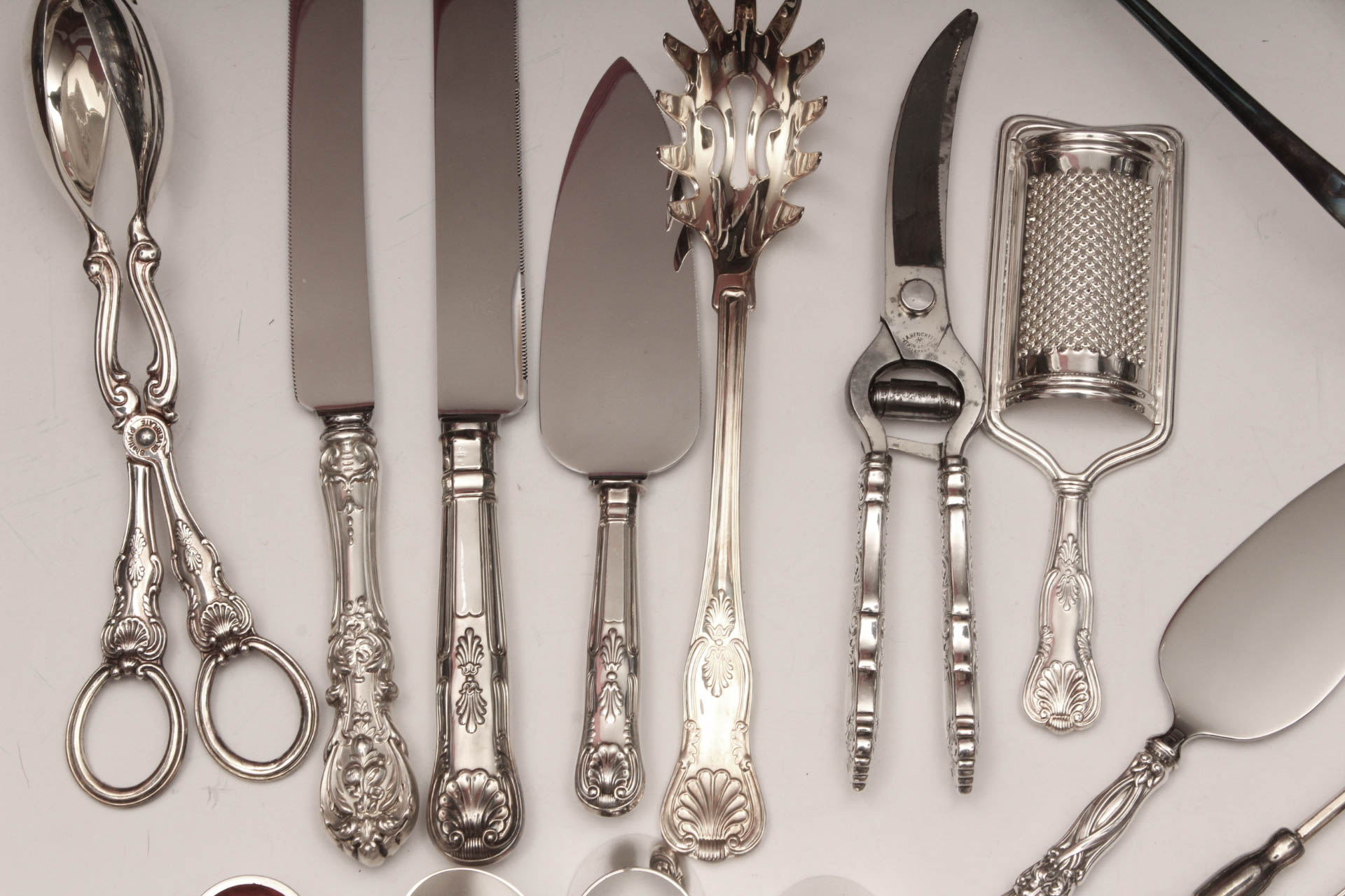 Vintage Silver Plate Flatware and Servingware Assortment