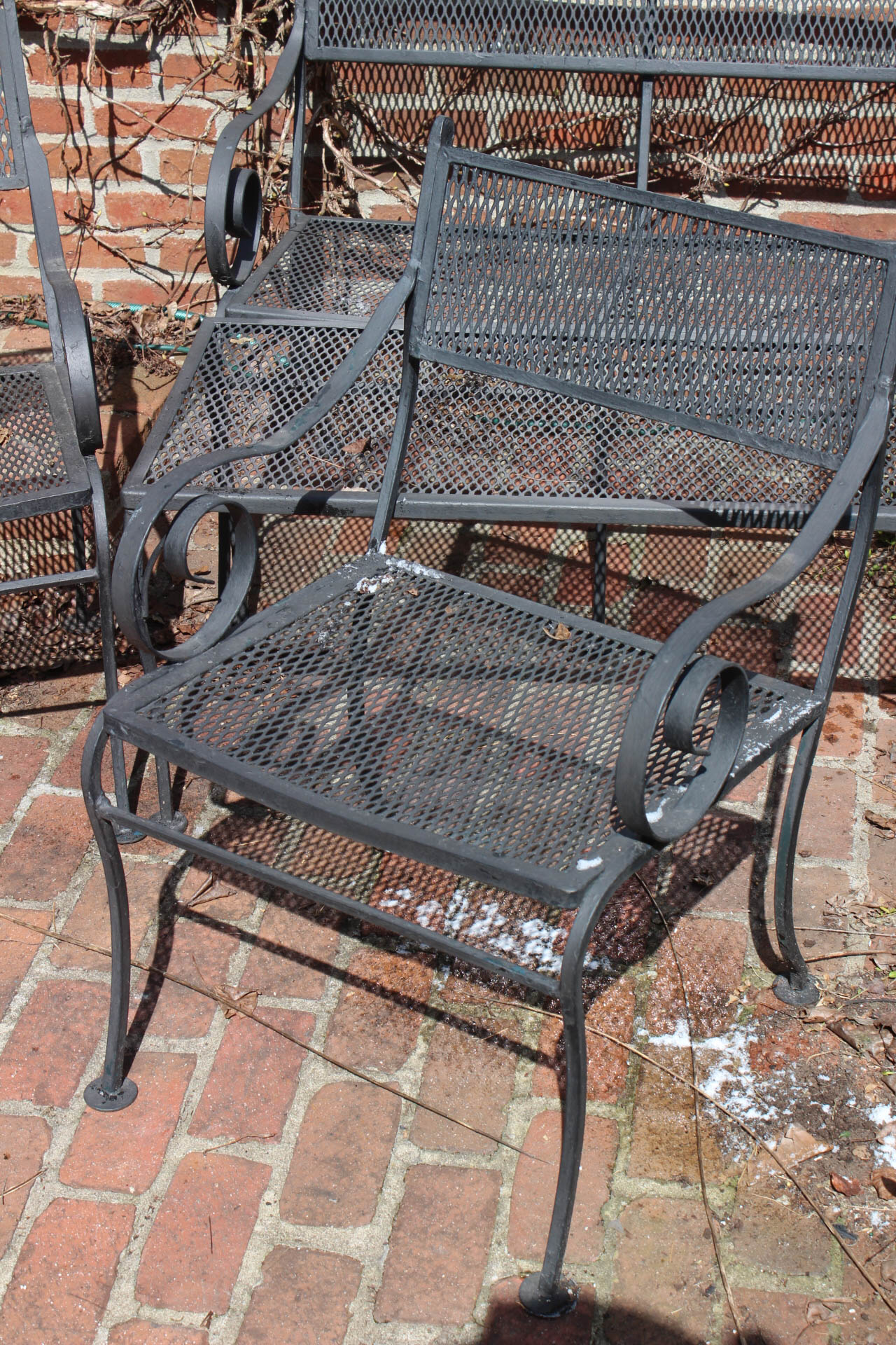 Metal Patio Furniture Set