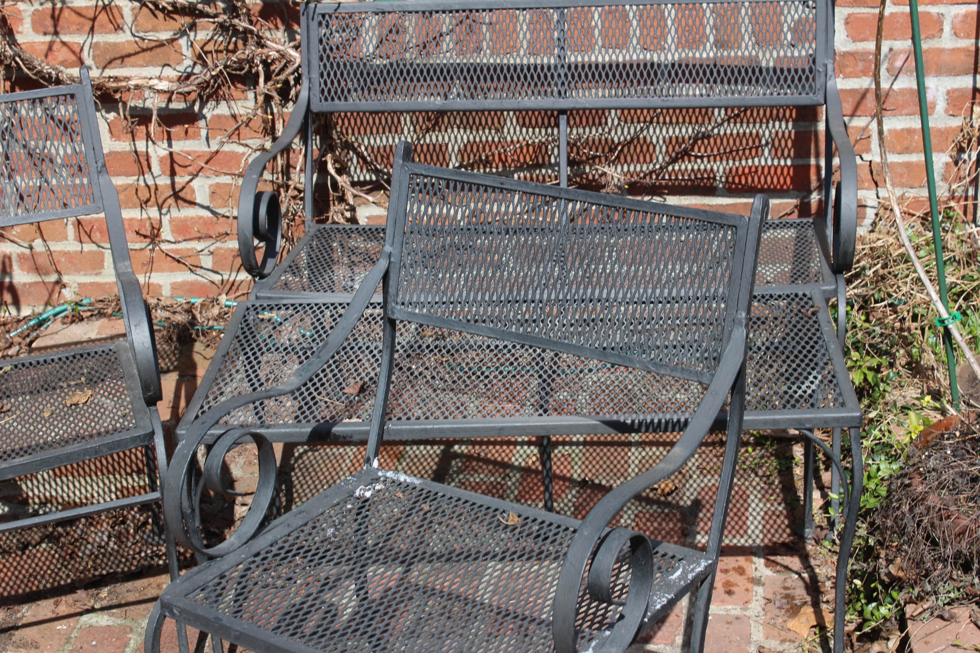 Metal Patio Furniture Set