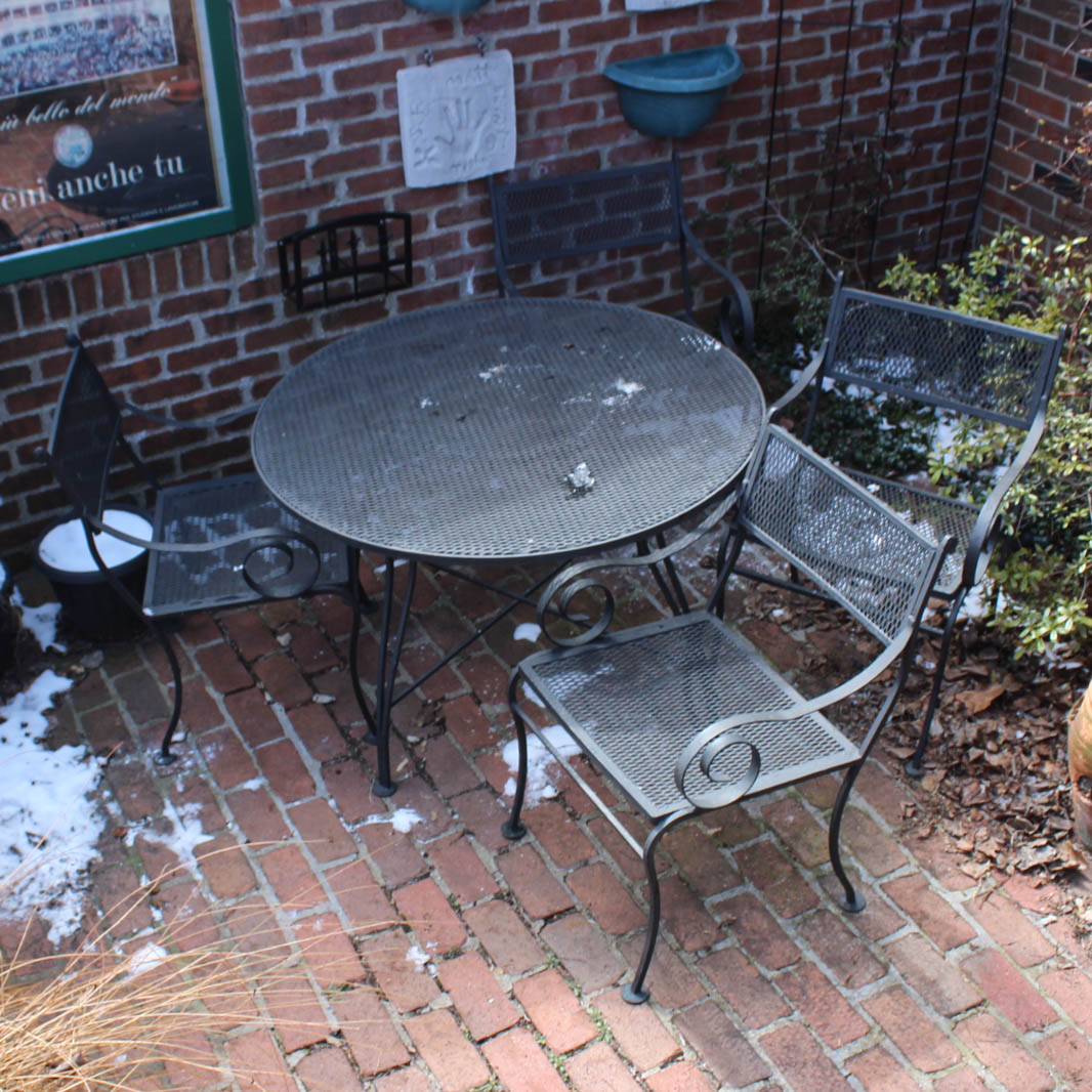 Metal Patio Furniture Set