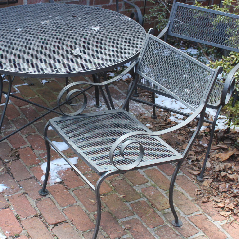 Metal Patio Furniture Set