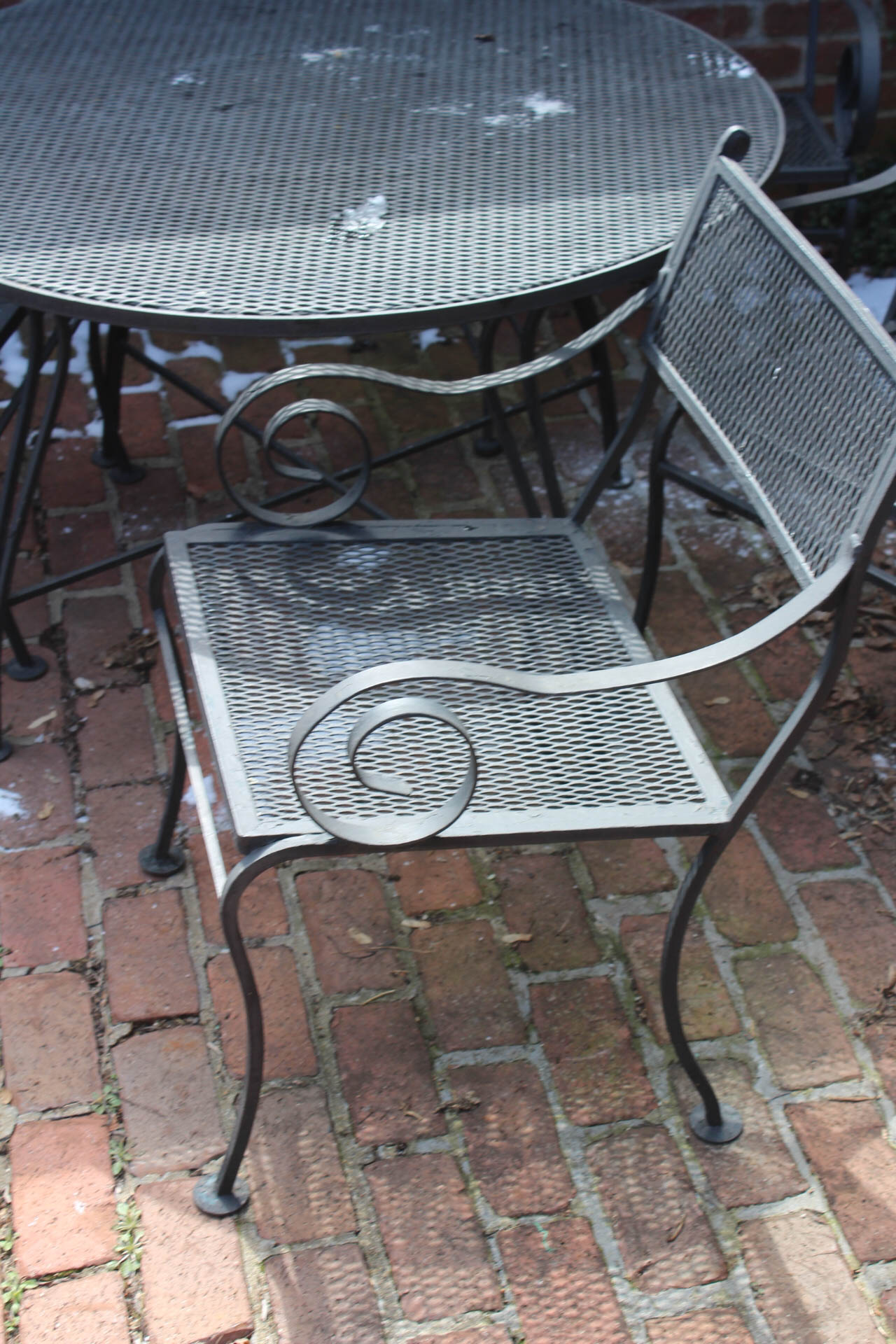 Metal Patio Furniture Set