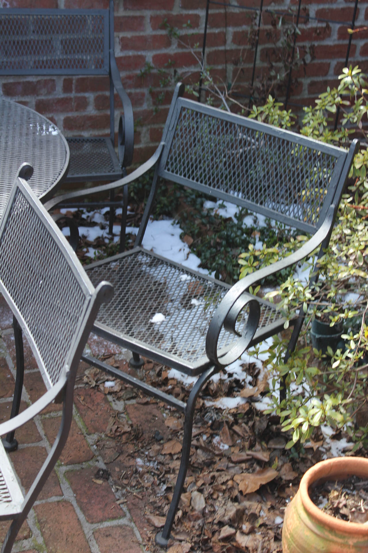 Metal Patio Furniture Set