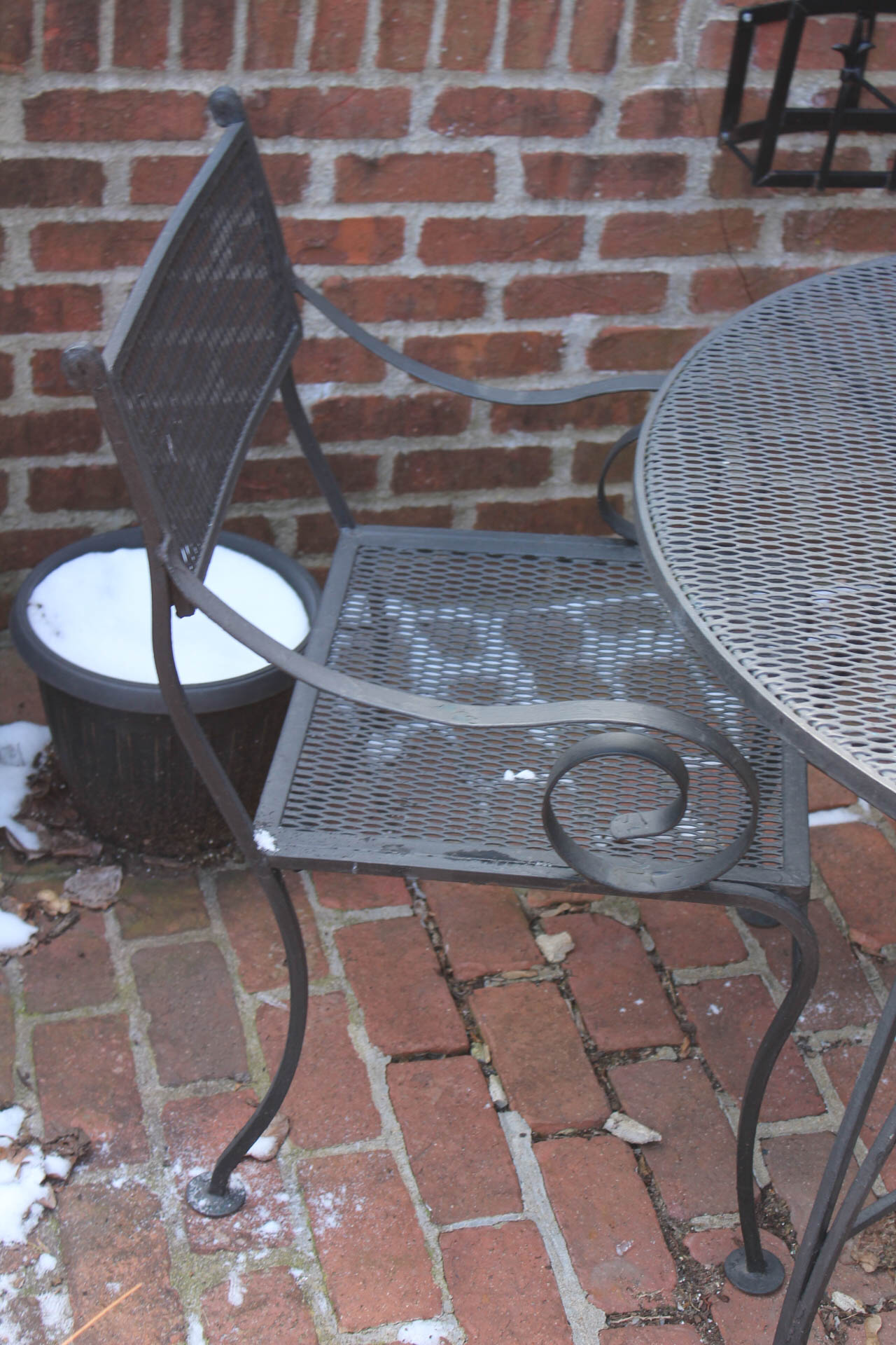 Metal Patio Furniture Set