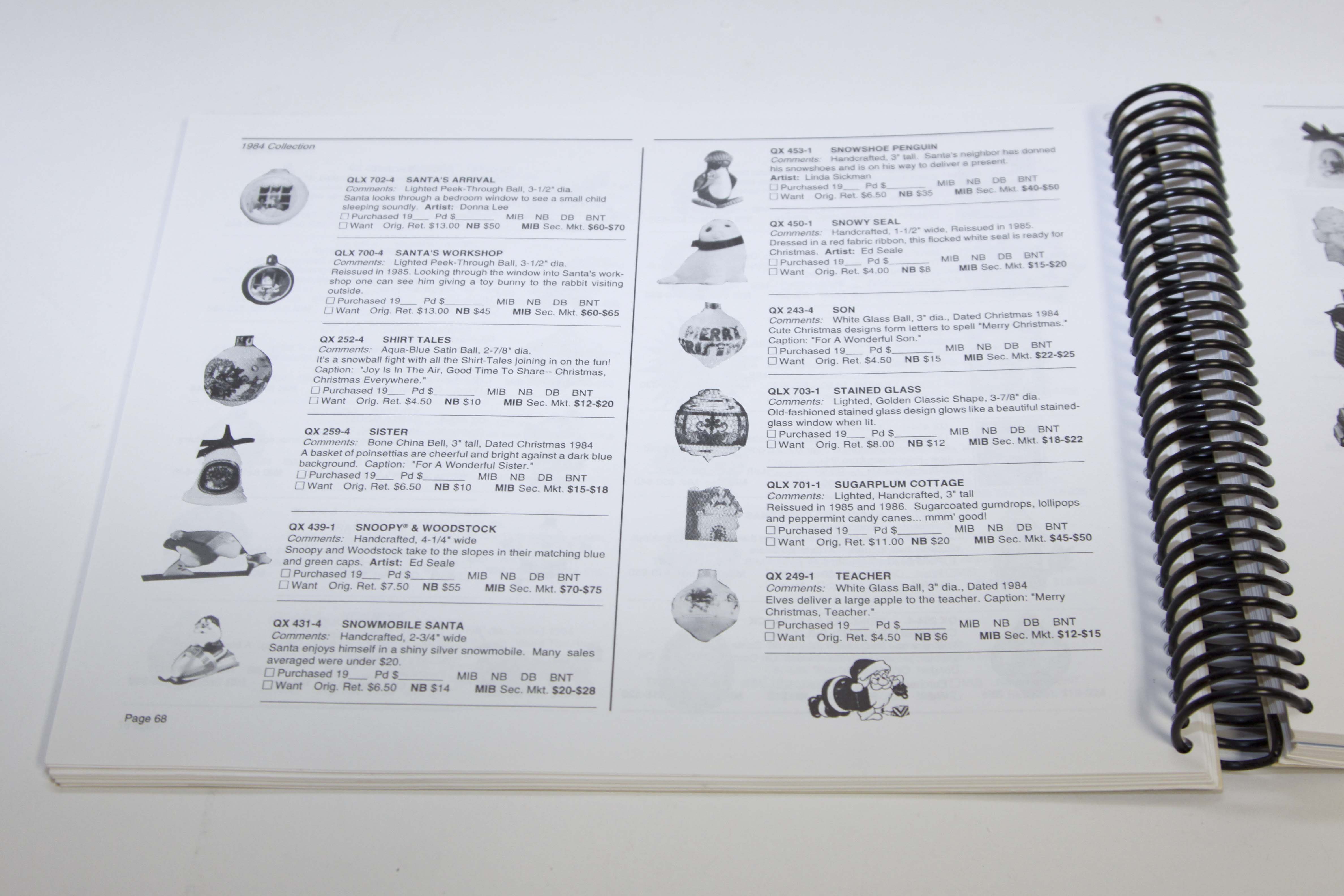 Hallmark Cartoon Characters Ornament Collection