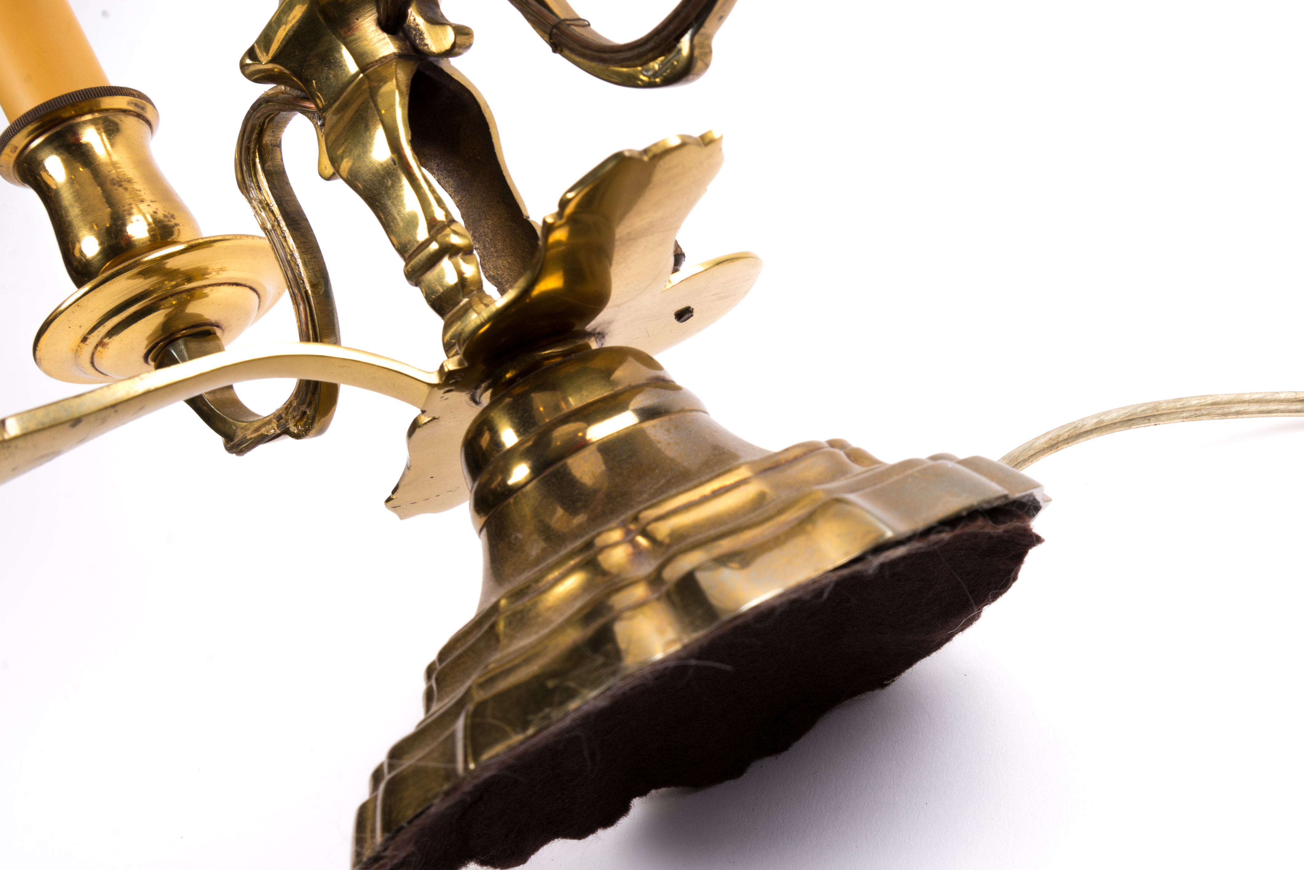 Vintage Bouillotte Lamp