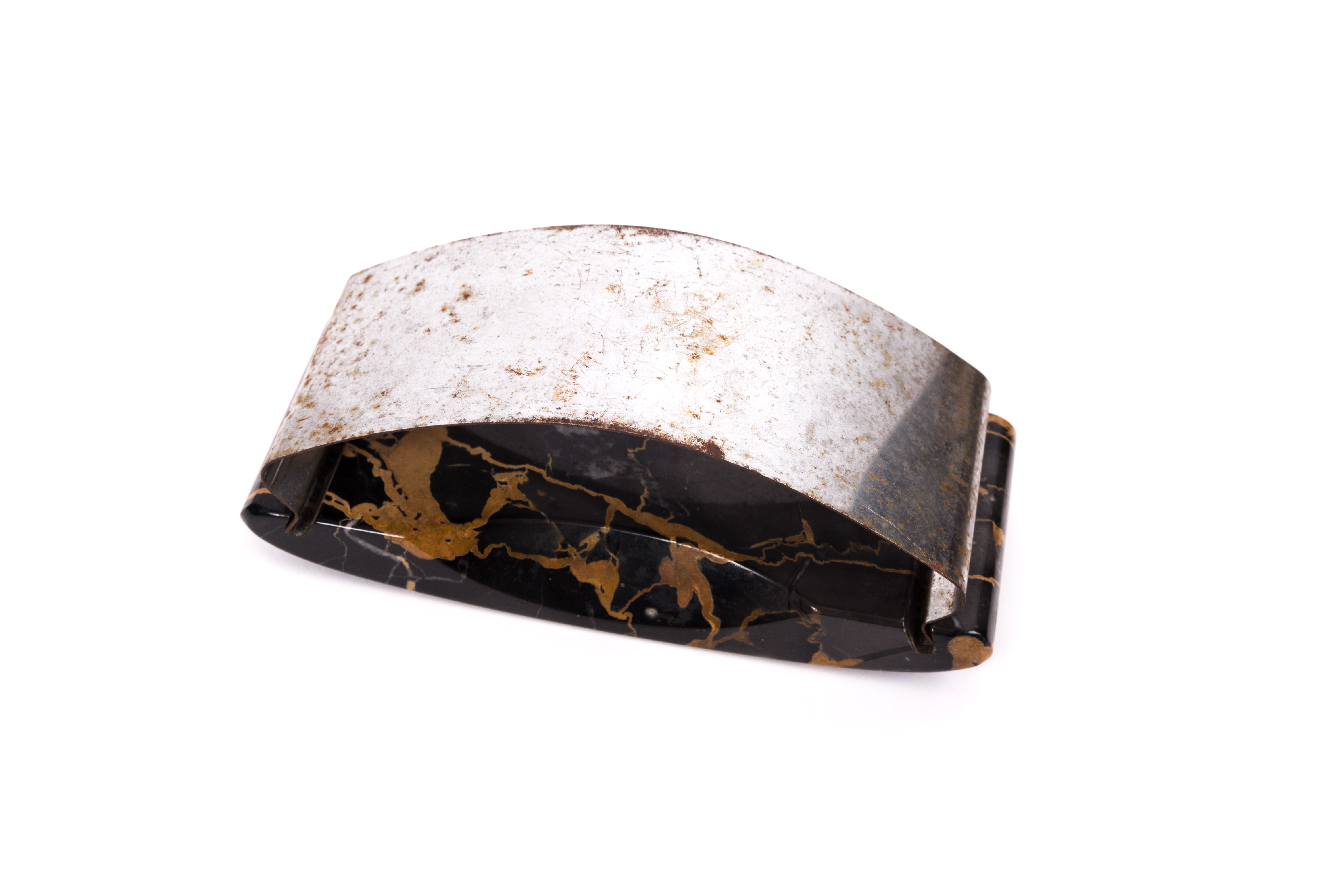 Vintage Black Marble Desk Accessories