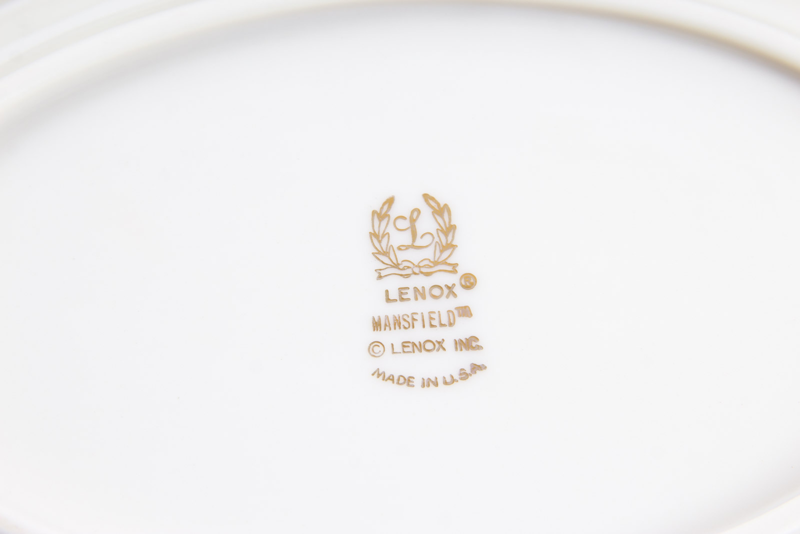 Lenox "Mansfield" Pattern China Set