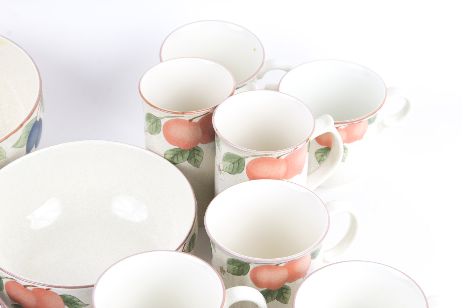 Mikasa "Fruit Panorama" Pattern Tableware Set