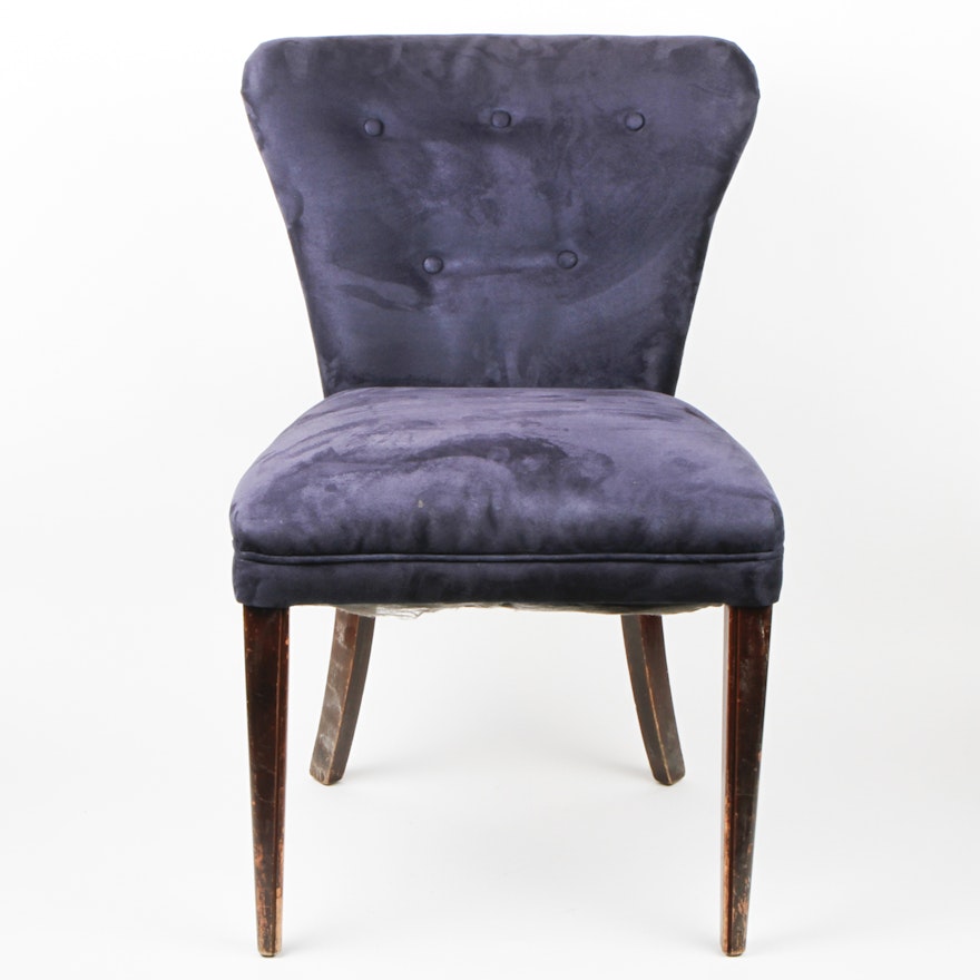 Vintage Upholstered Side Chair