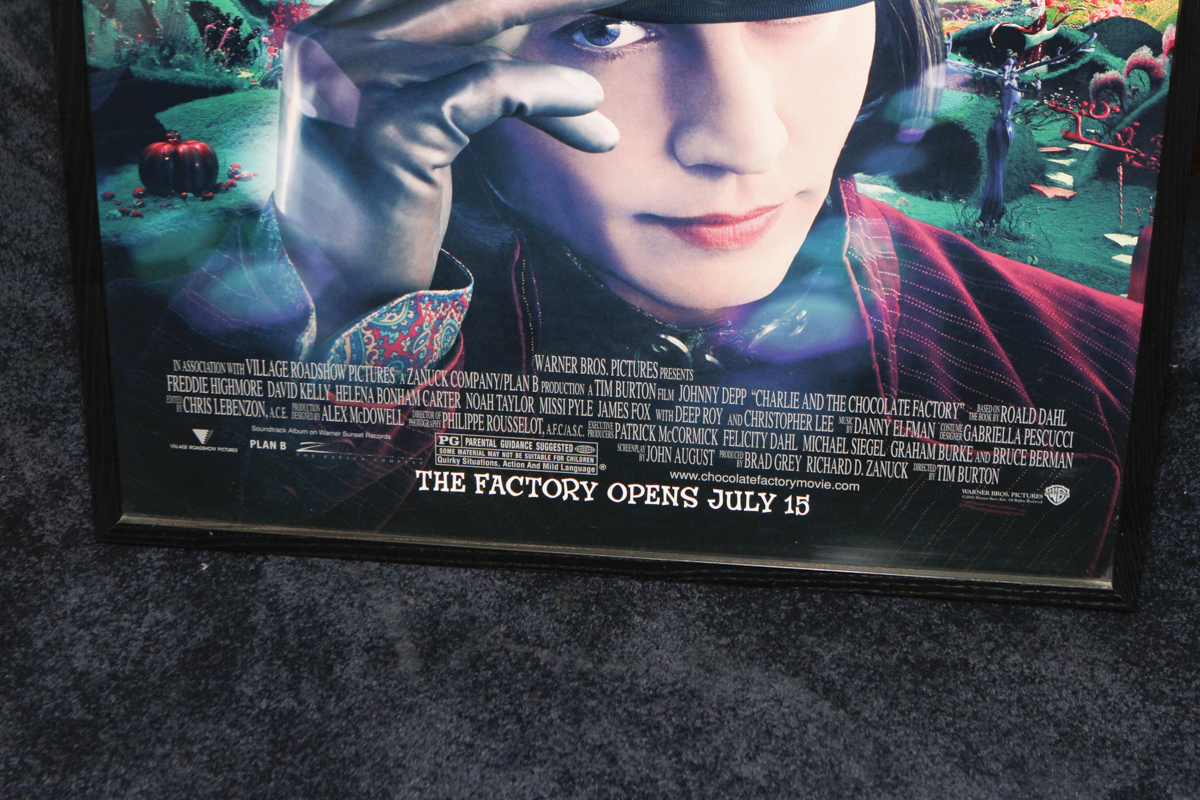 "Charlie and the Chocolate Factory (2005)" Film Poster