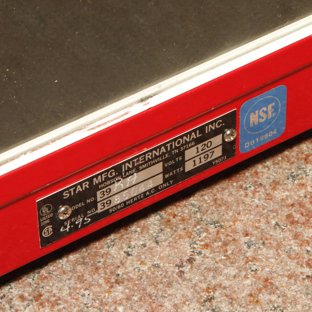 Star Popcorn Machine