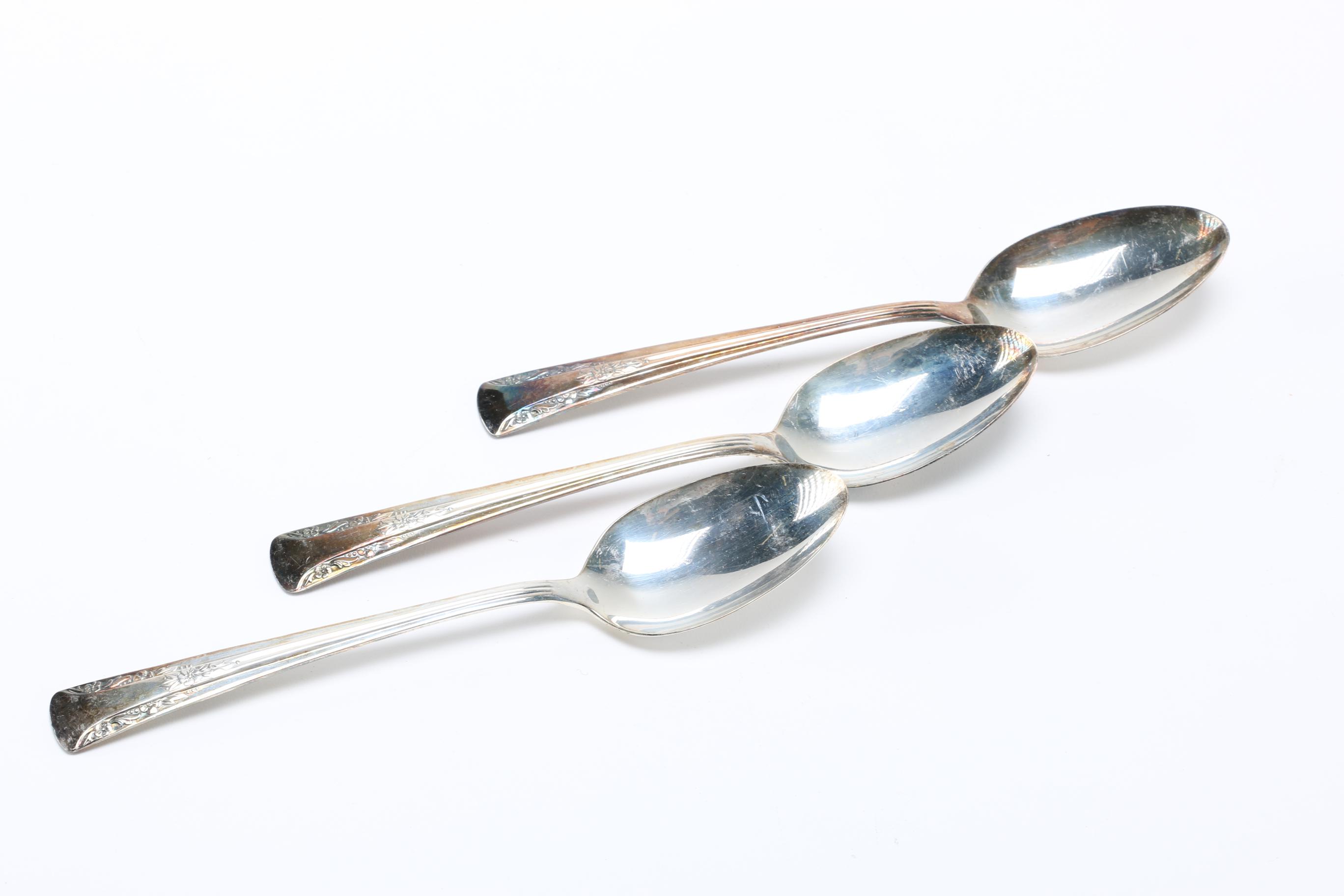 International Silver Co. "Camelia" Silver Plate Flatware