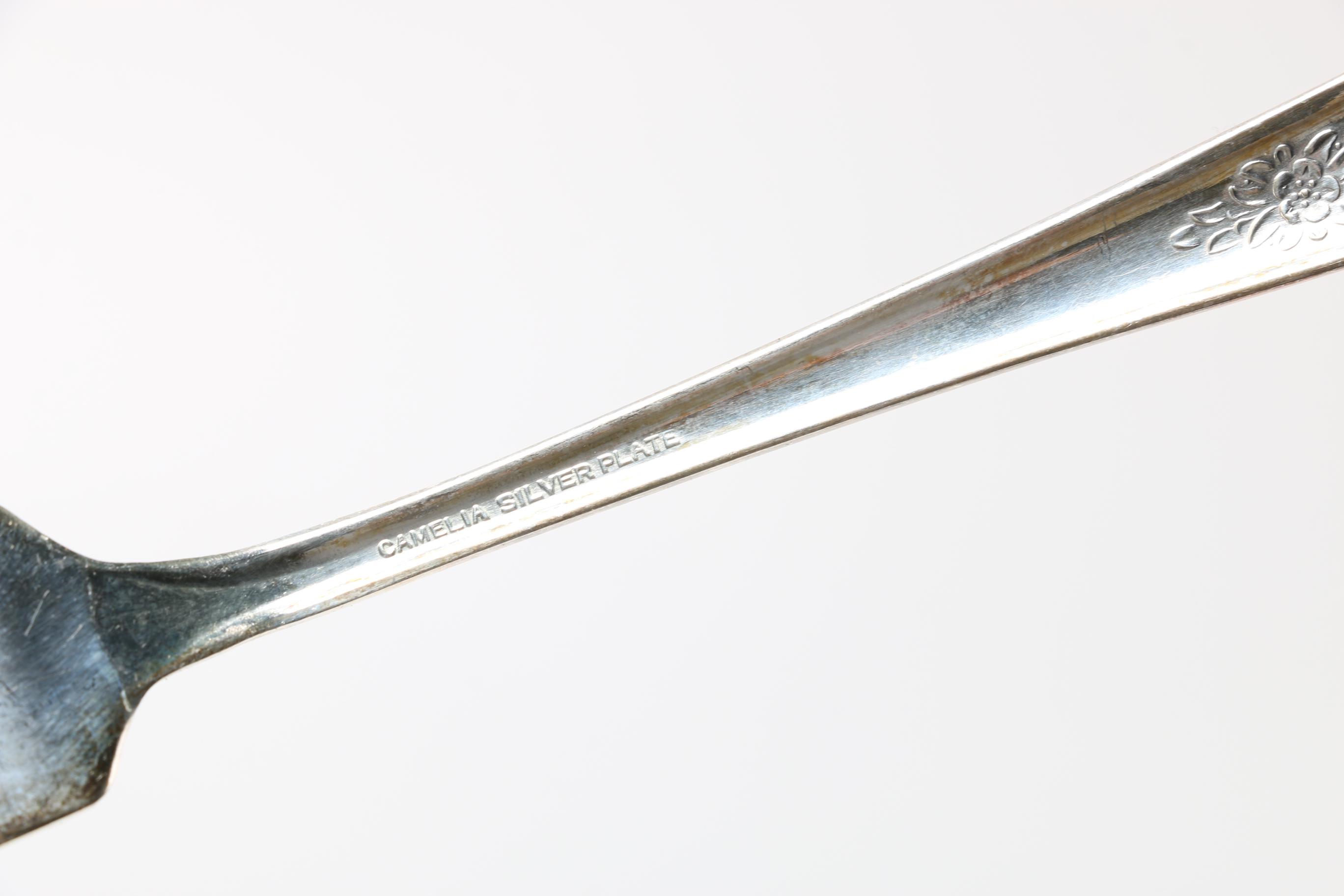 International Silver Co. "Camelia" Silver Plate Flatware