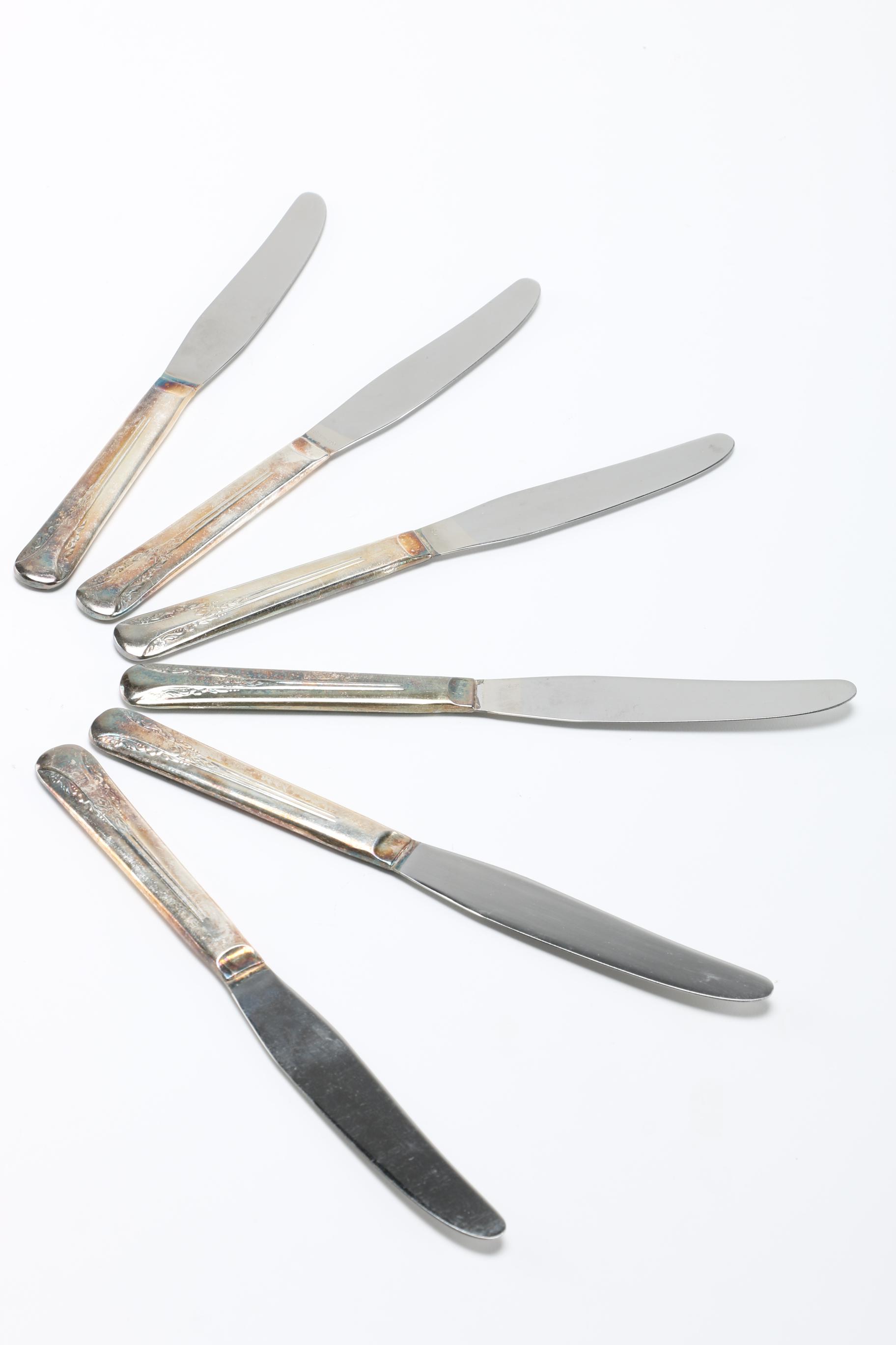 International Silver Co. "Camelia" Silver Plate Flatware