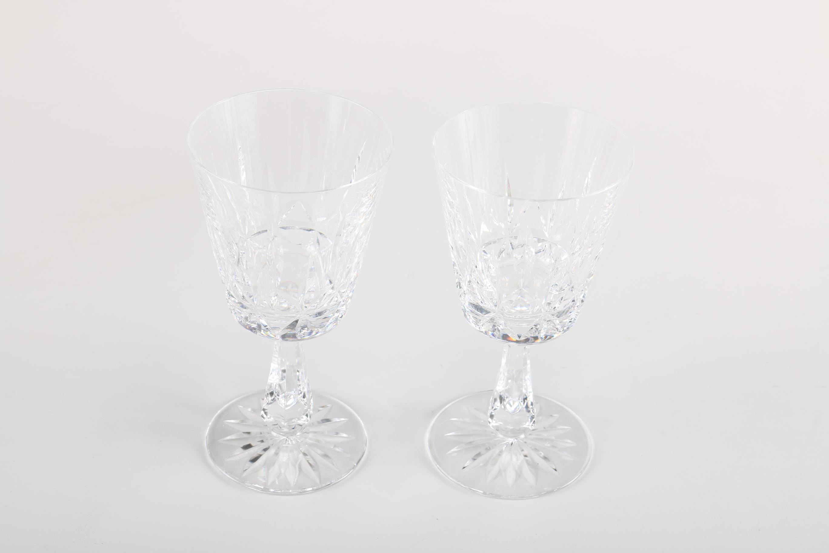 Waterford Cut Crystal Stemware Glasses