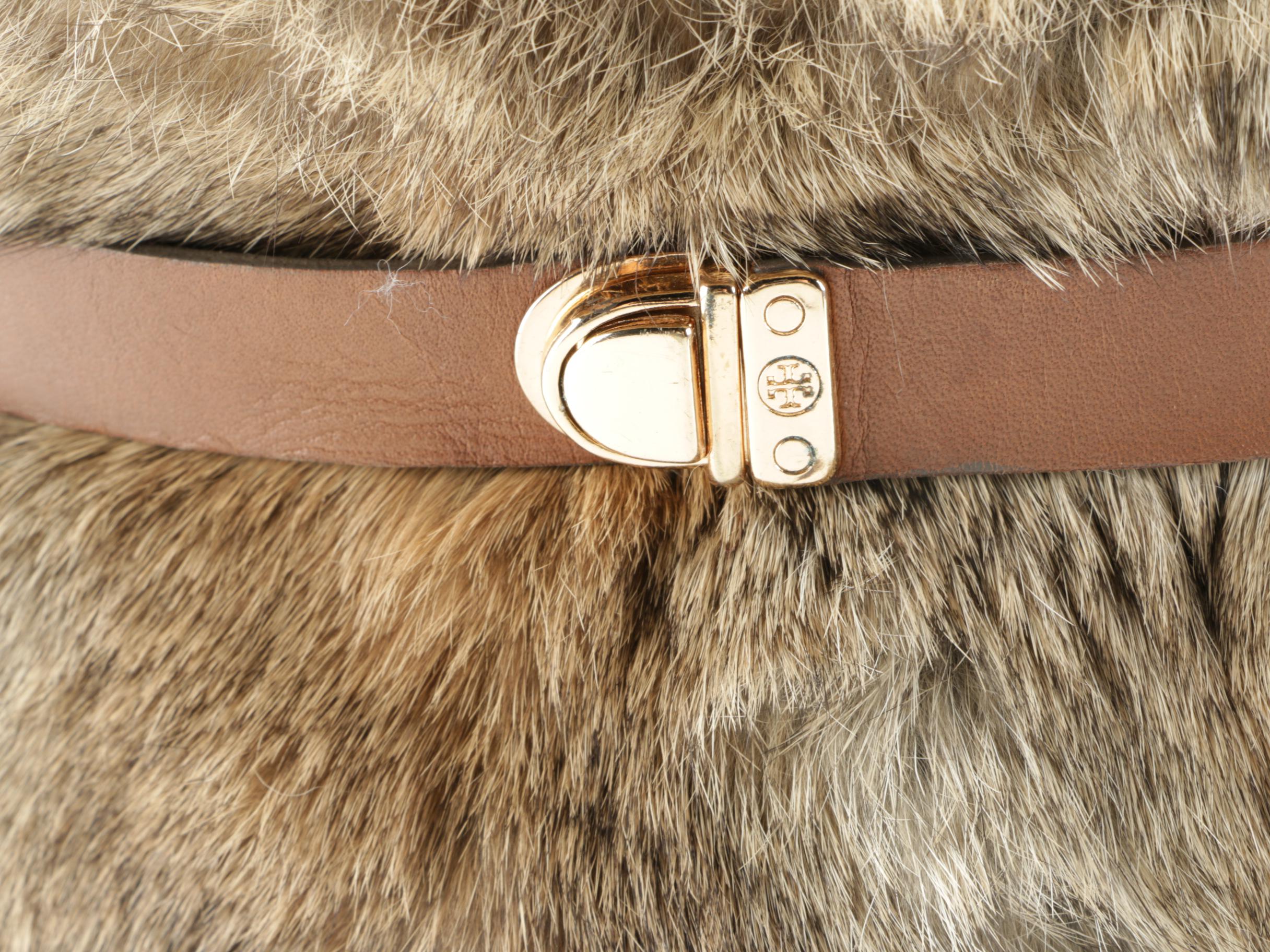 Tory Burch Rabbit Fur Boots