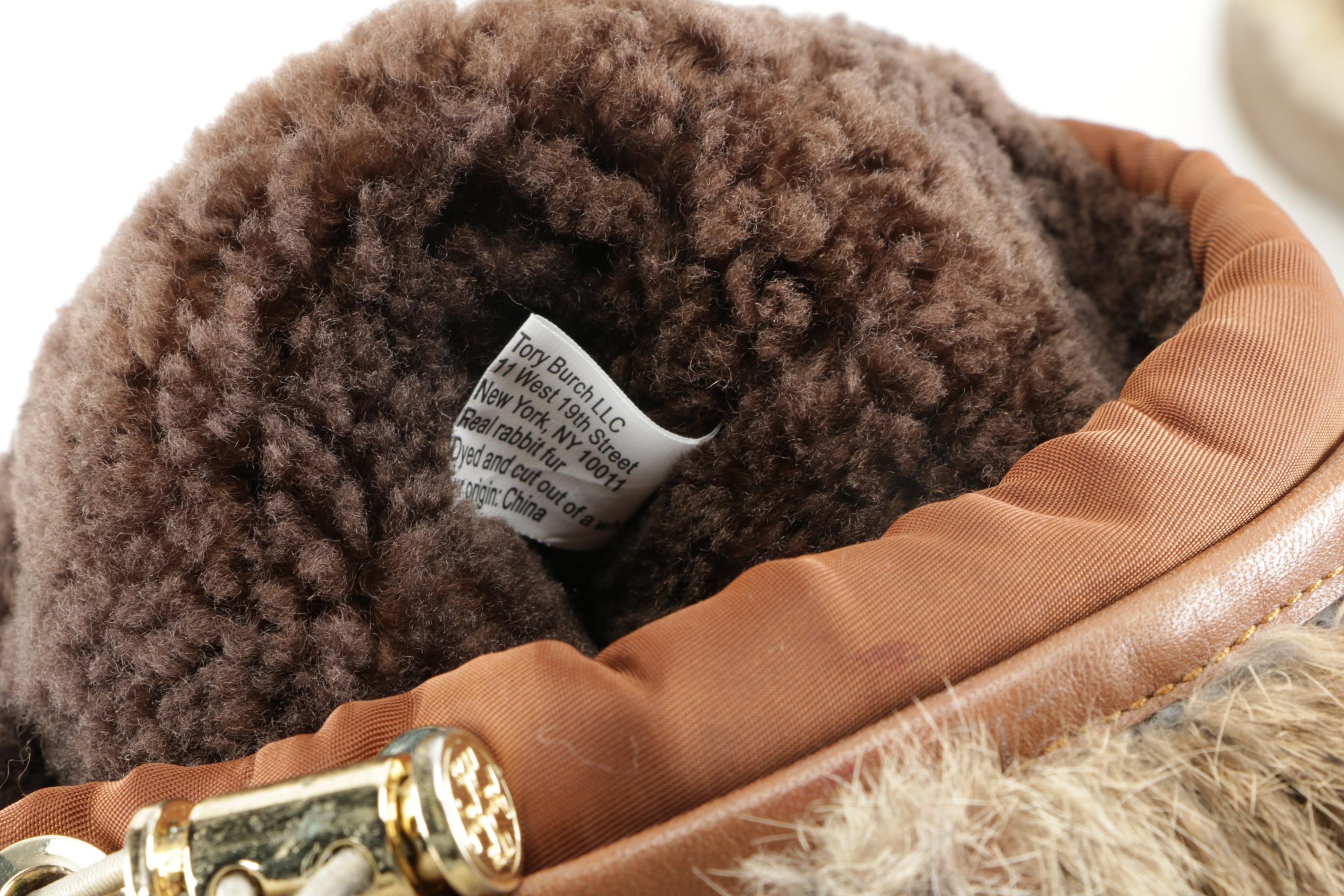 Tory Burch Rabbit Fur Boots