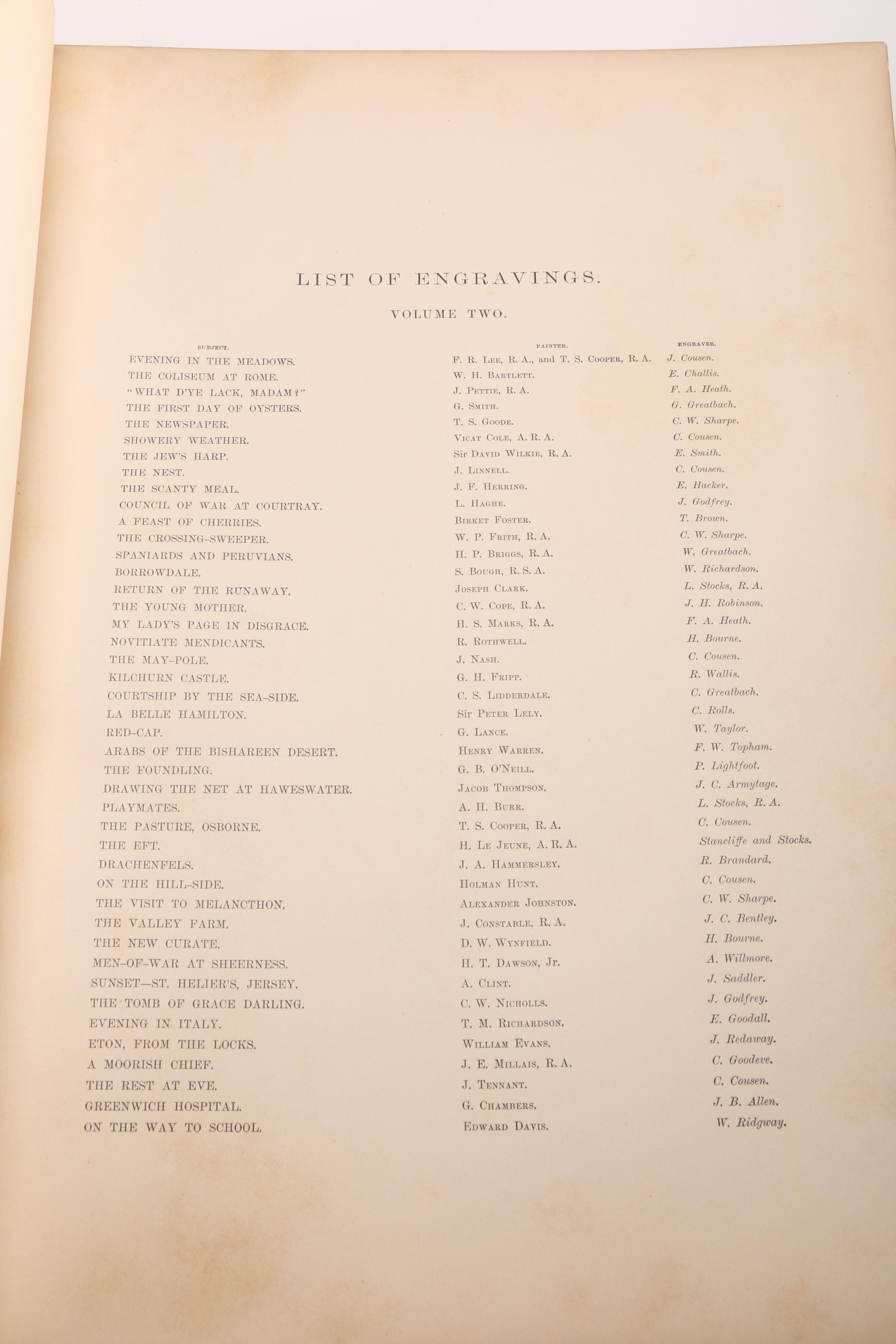 "The New Gallery of British Art" in Two Volumes