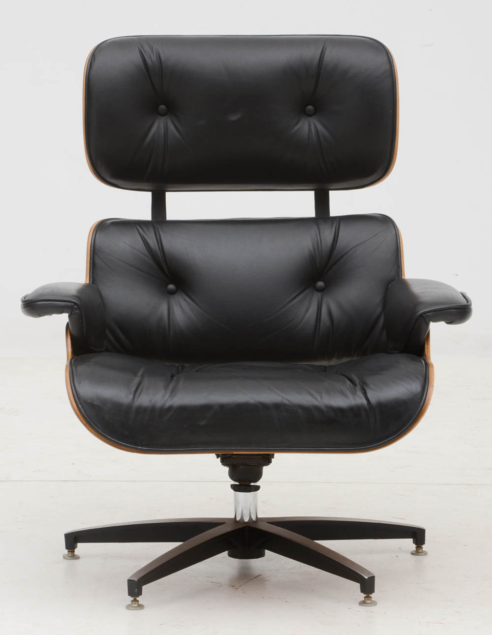 Eames Style Chair with Footstool