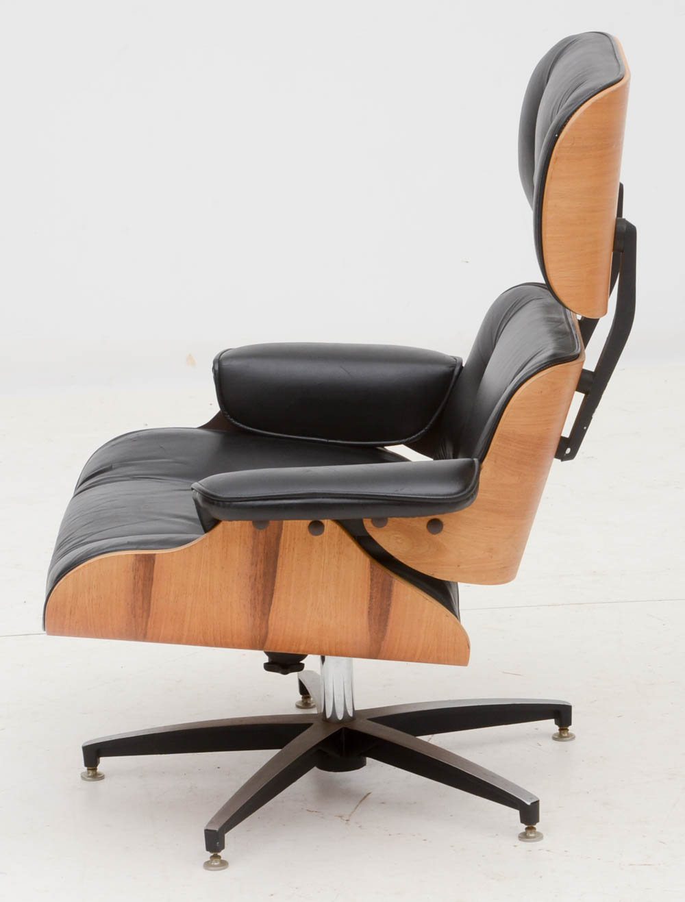 Eames Style Chair with Footstool