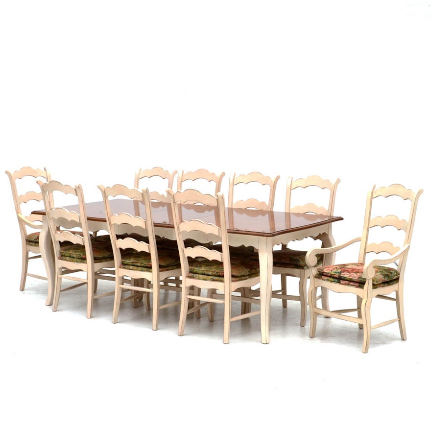 Drexel Heritage Country French Style Dining Set