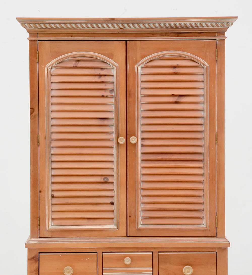 Lexington Furniture Pickled Pine Armoire