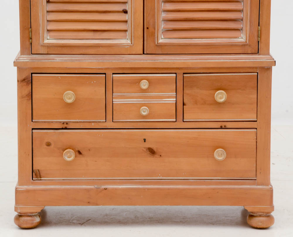 Lexington Furniture Pickled Pine Armoire