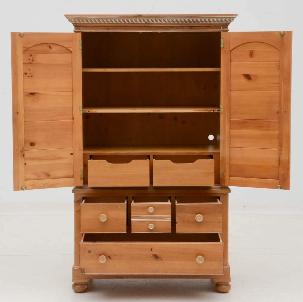 Lexington Furniture Pickled Pine Armoire