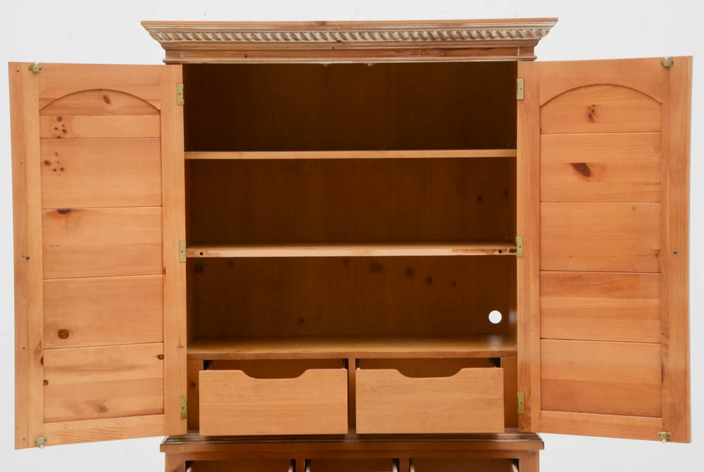 Lexington Furniture Pickled Pine Armoire