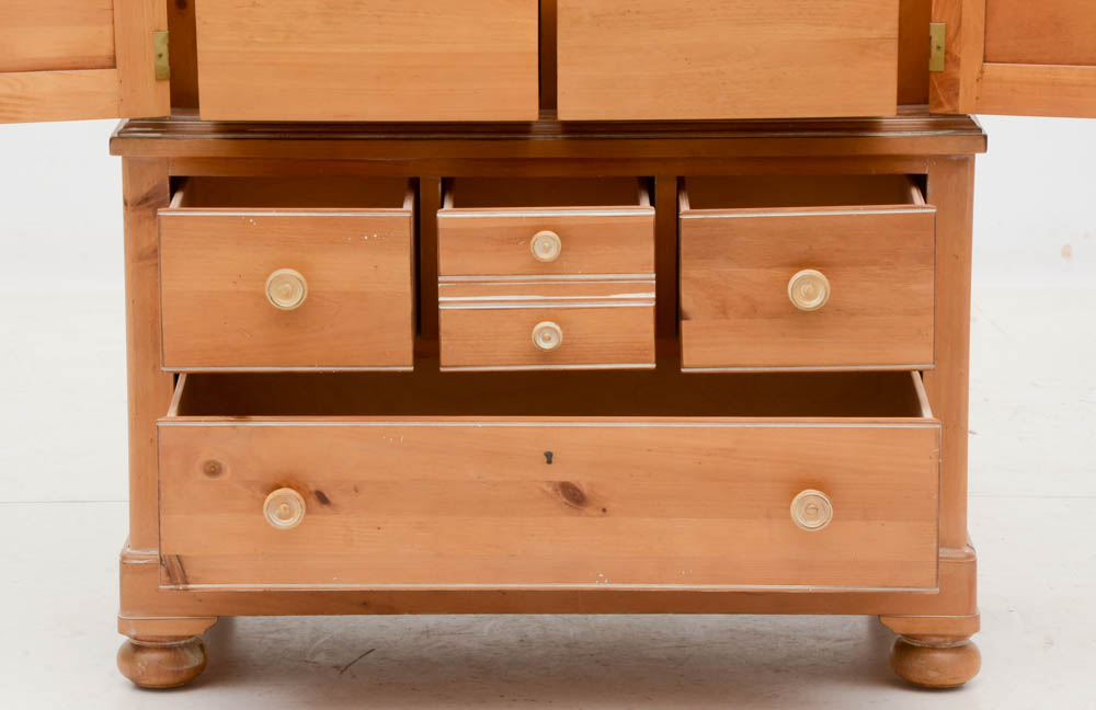 Lexington Furniture Pickled Pine Armoire