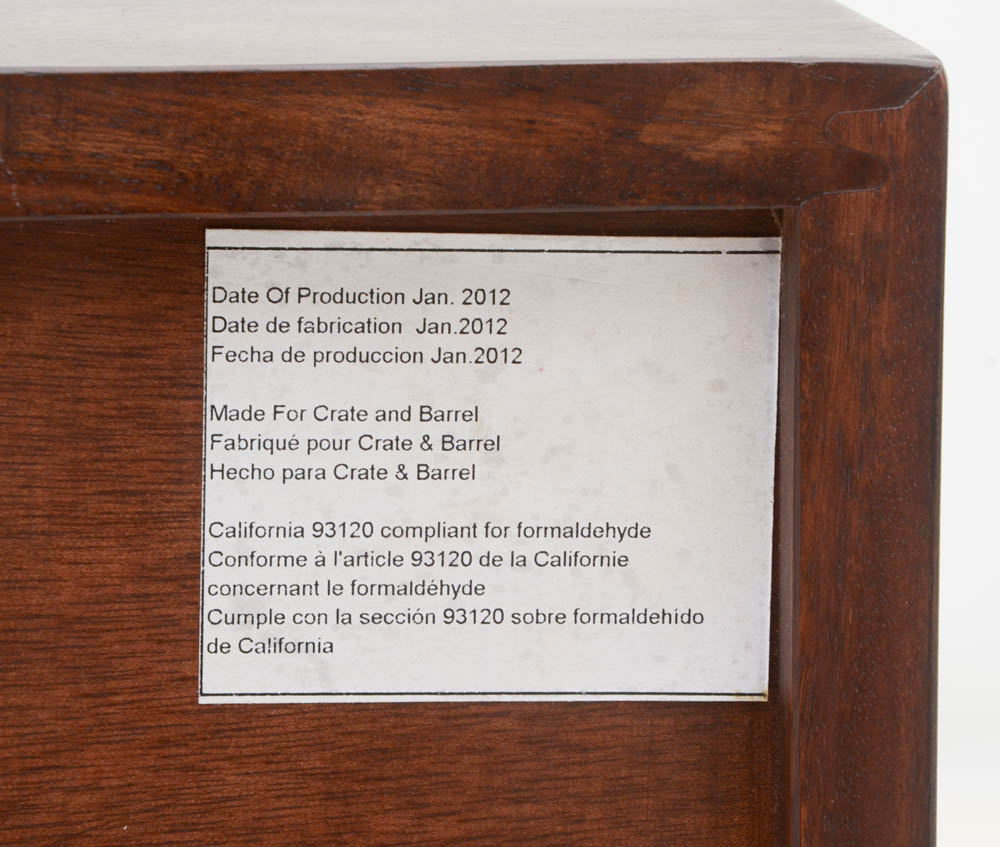 Crate & Barrel Six Drawer "Steppe" Dresser