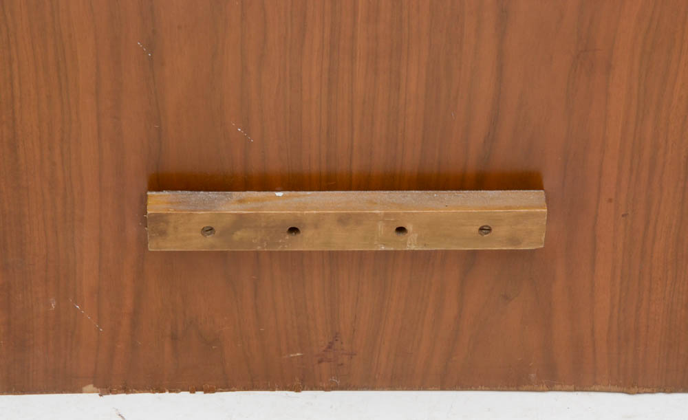 Vintage King Size T.H. Robsjohn-Gibbings Headboard with Storage