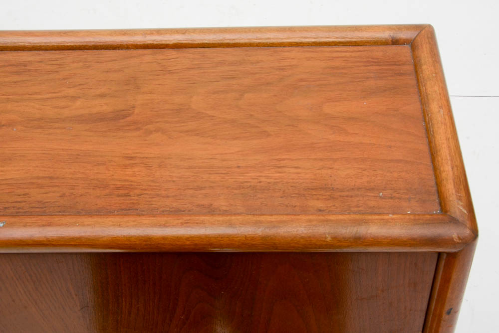 Vintage King Size T.H. Robsjohn-Gibbings Headboard with Storage