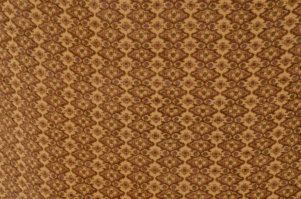 Zimmerman Furniture Brown Leather Over-Stuffed Chair and Ottoman