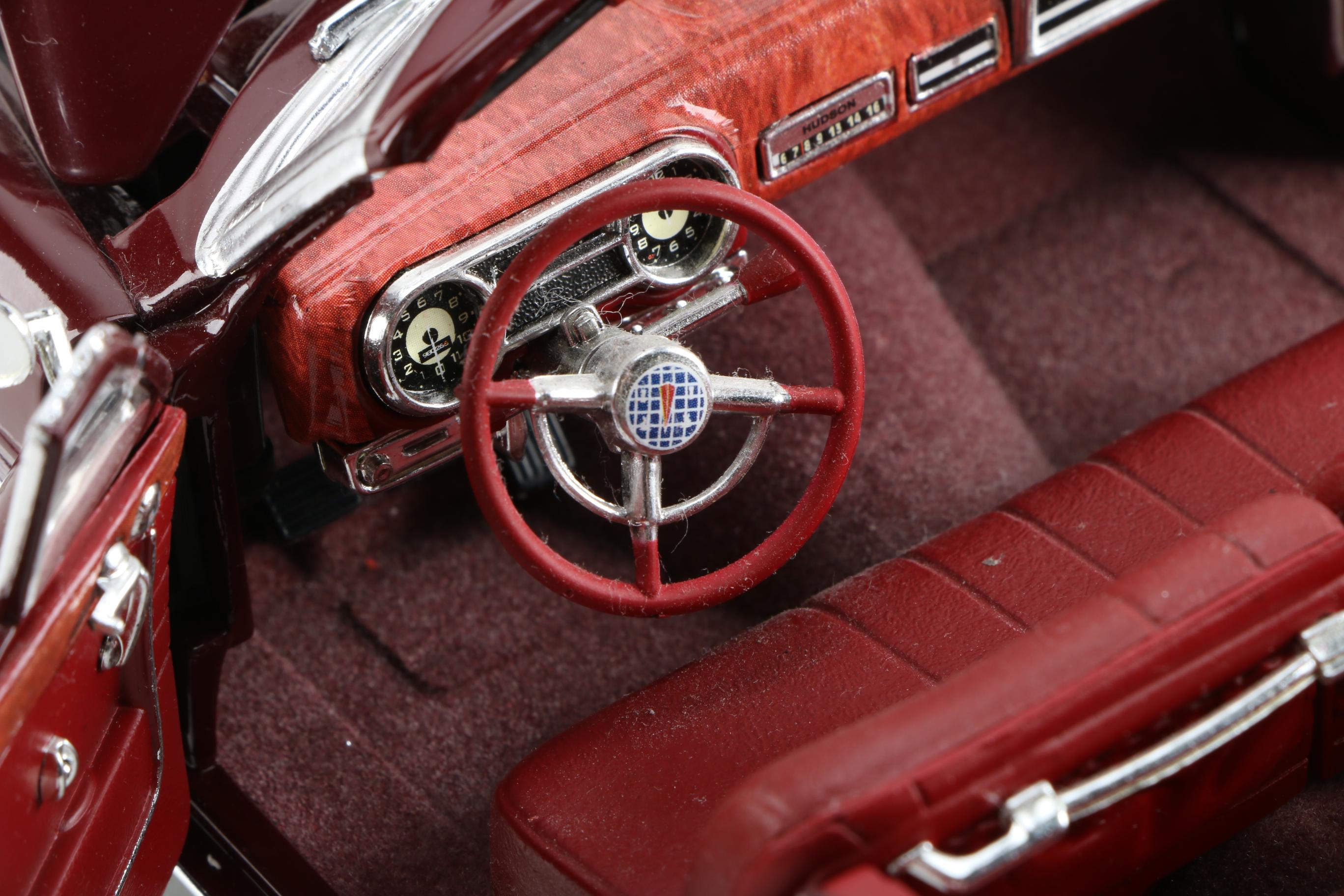 1953 Packard Caribbean Convertable and 1952 Hudson Hornet Convertable Die-Cast Cars