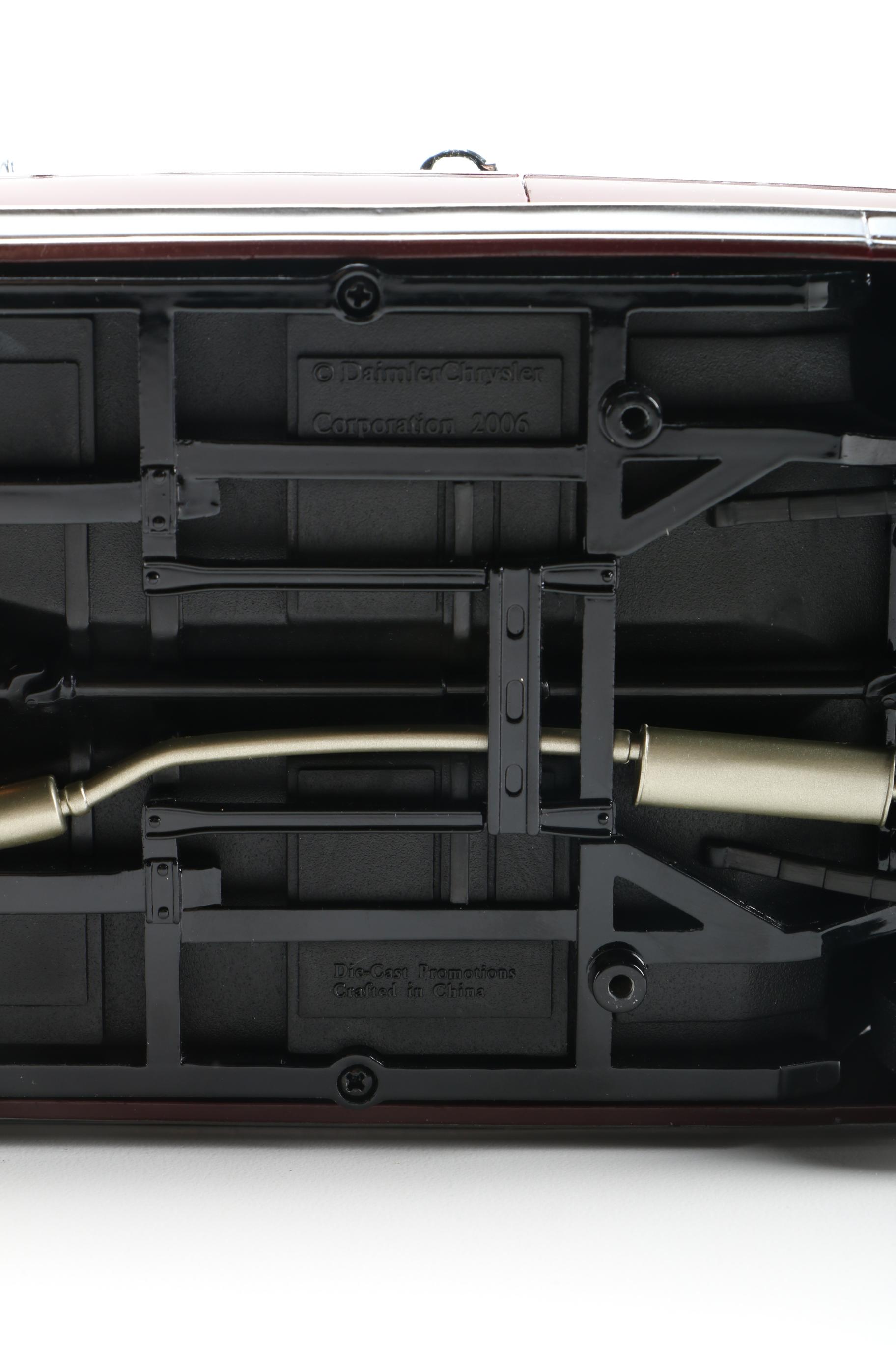 1953 Packard Caribbean Convertable and 1952 Hudson Hornet Convertable Die-Cast Cars