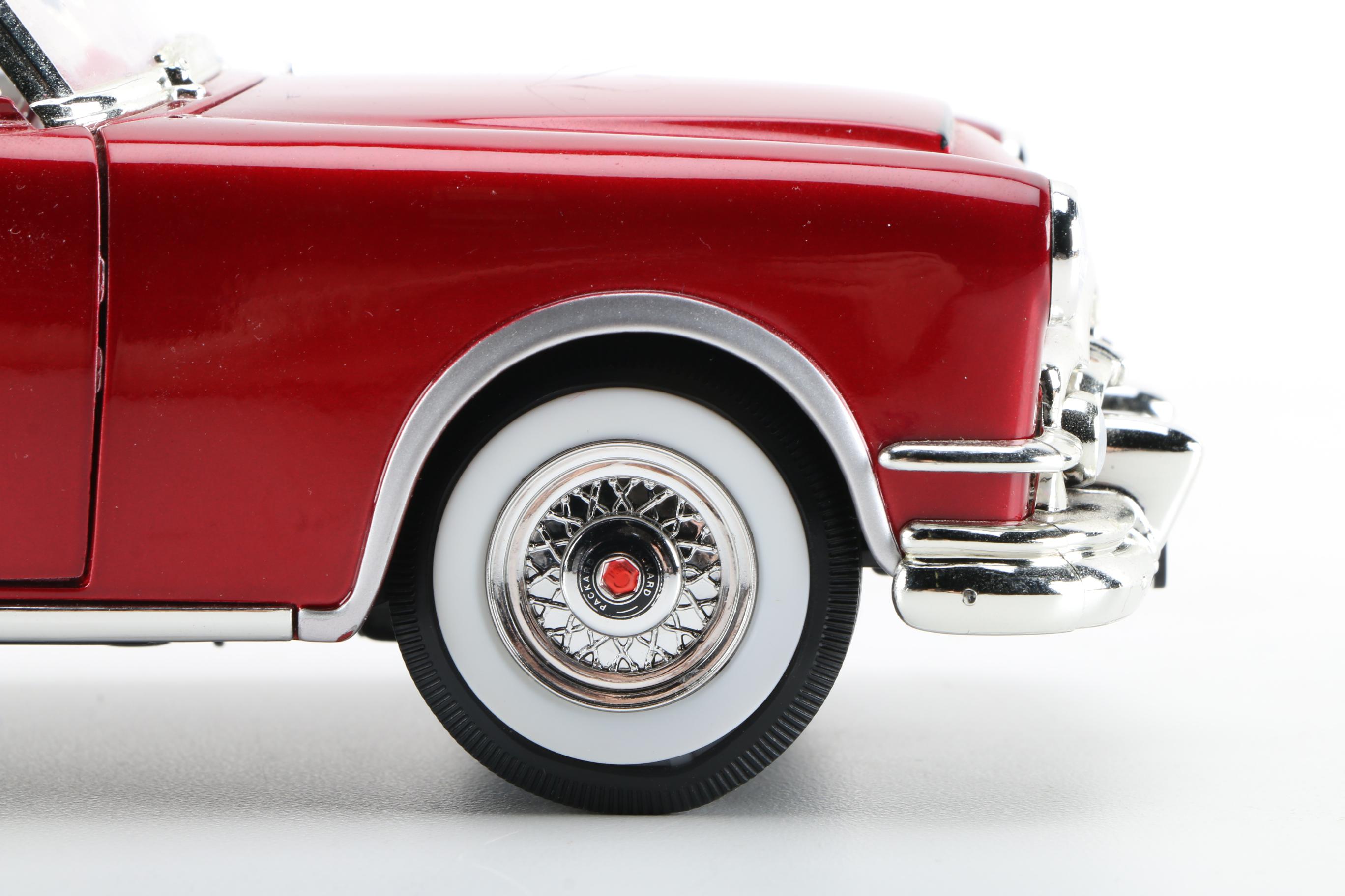 1953 Packard Caribbean Convertable and 1952 Hudson Hornet Convertable Die-Cast Cars