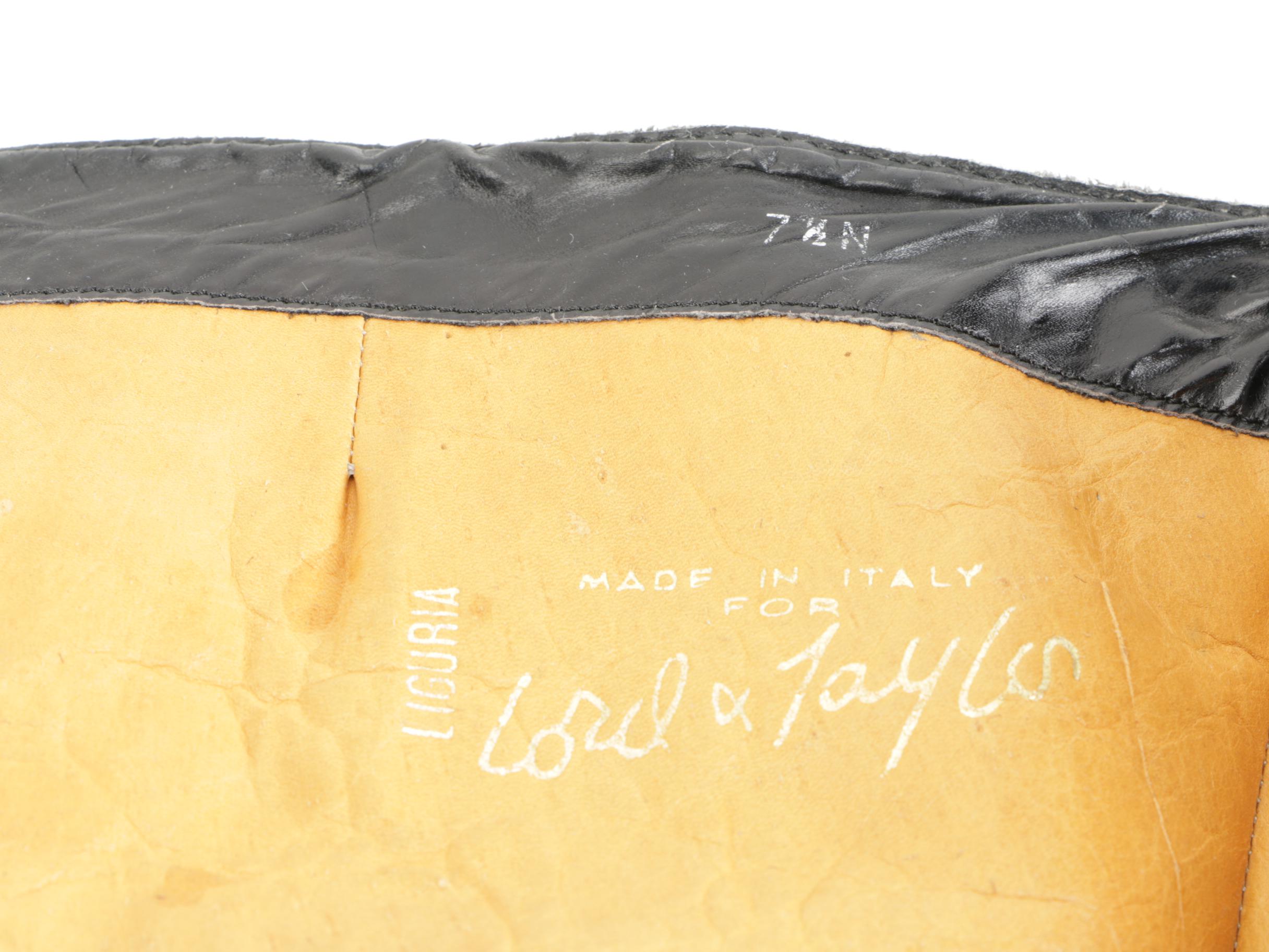 Amalfi by Rangoni Knee High Brogue Leather Boots