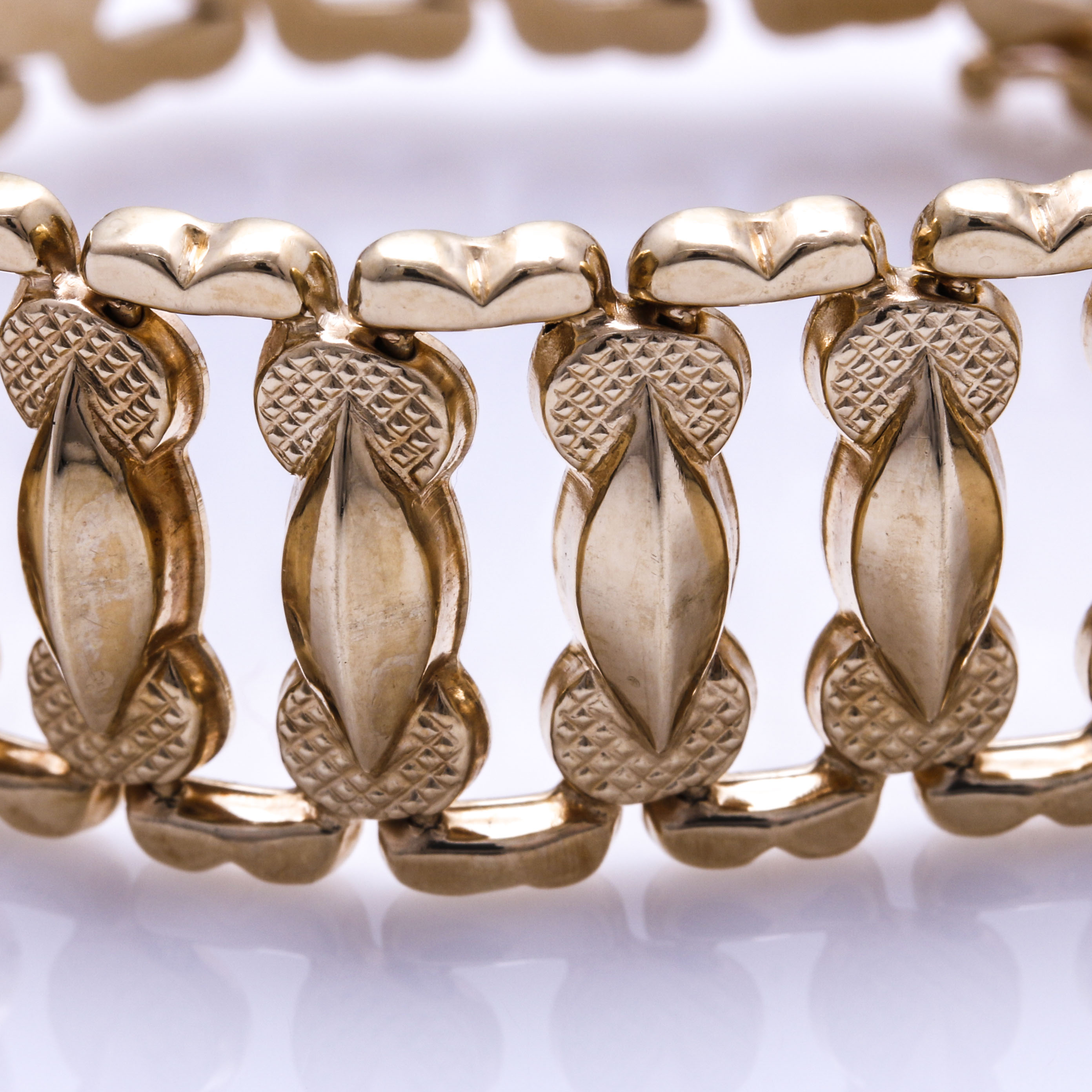 Aurafin Italian 14K Yellow Gold Bracelet