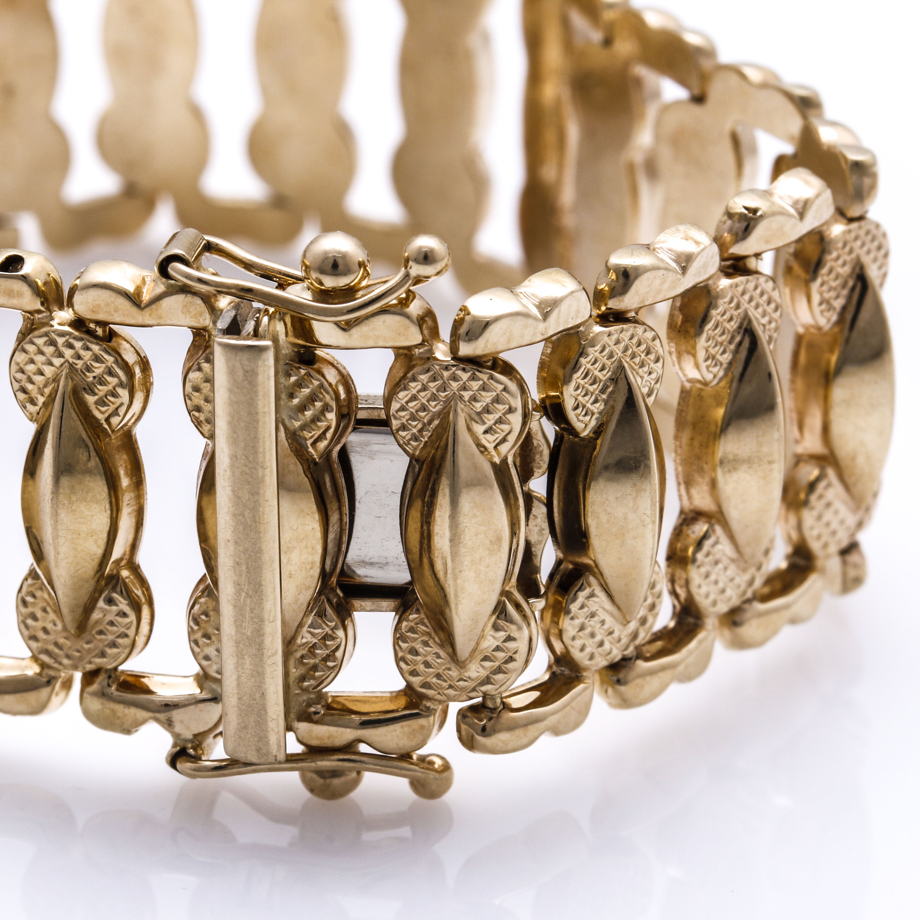 Aurafin Italian 14K Yellow Gold Bracelet