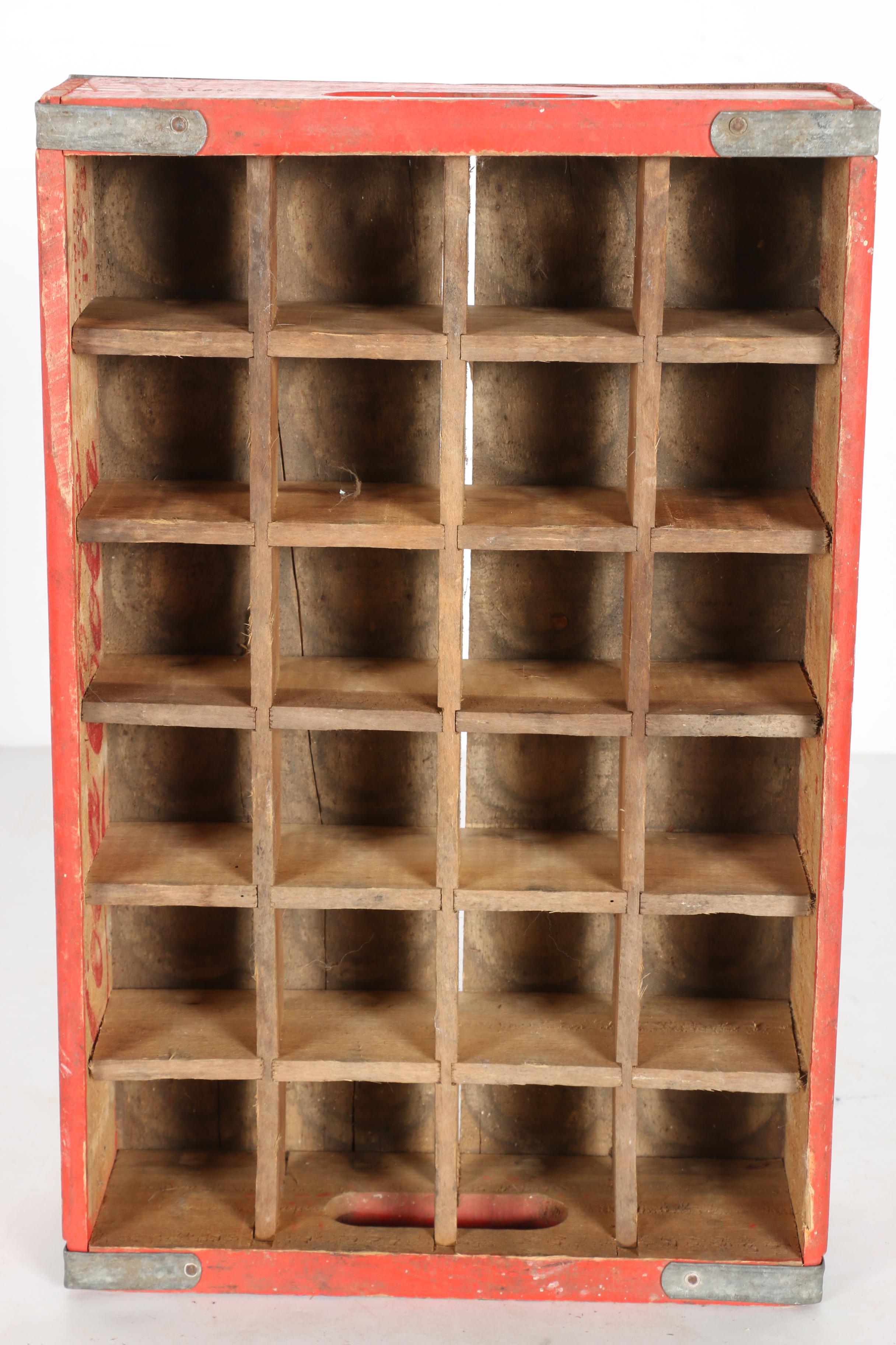 Vintage Coca-Cola and Pepsi Soda Crates