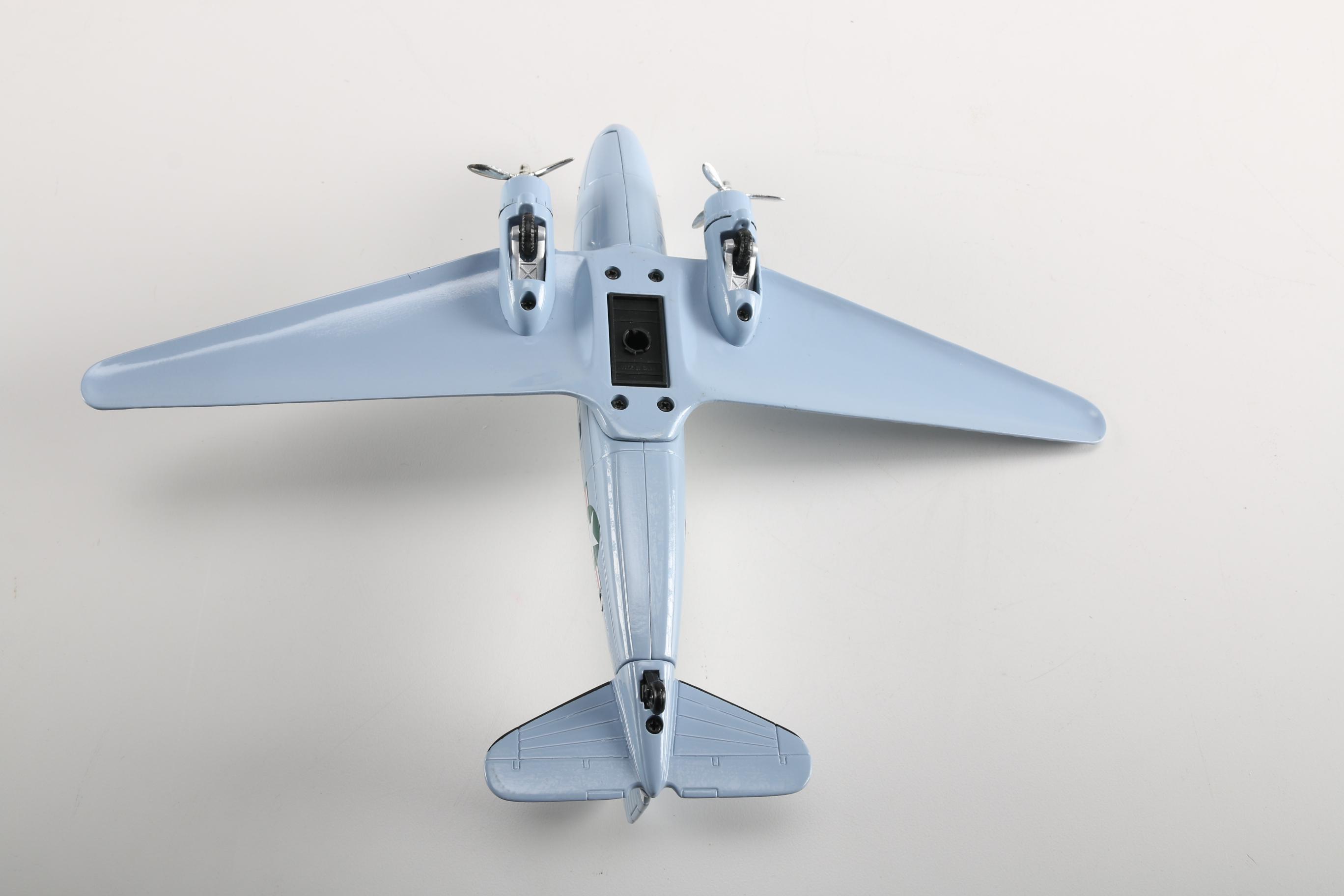 Die-Cast Metal Planes With Stands