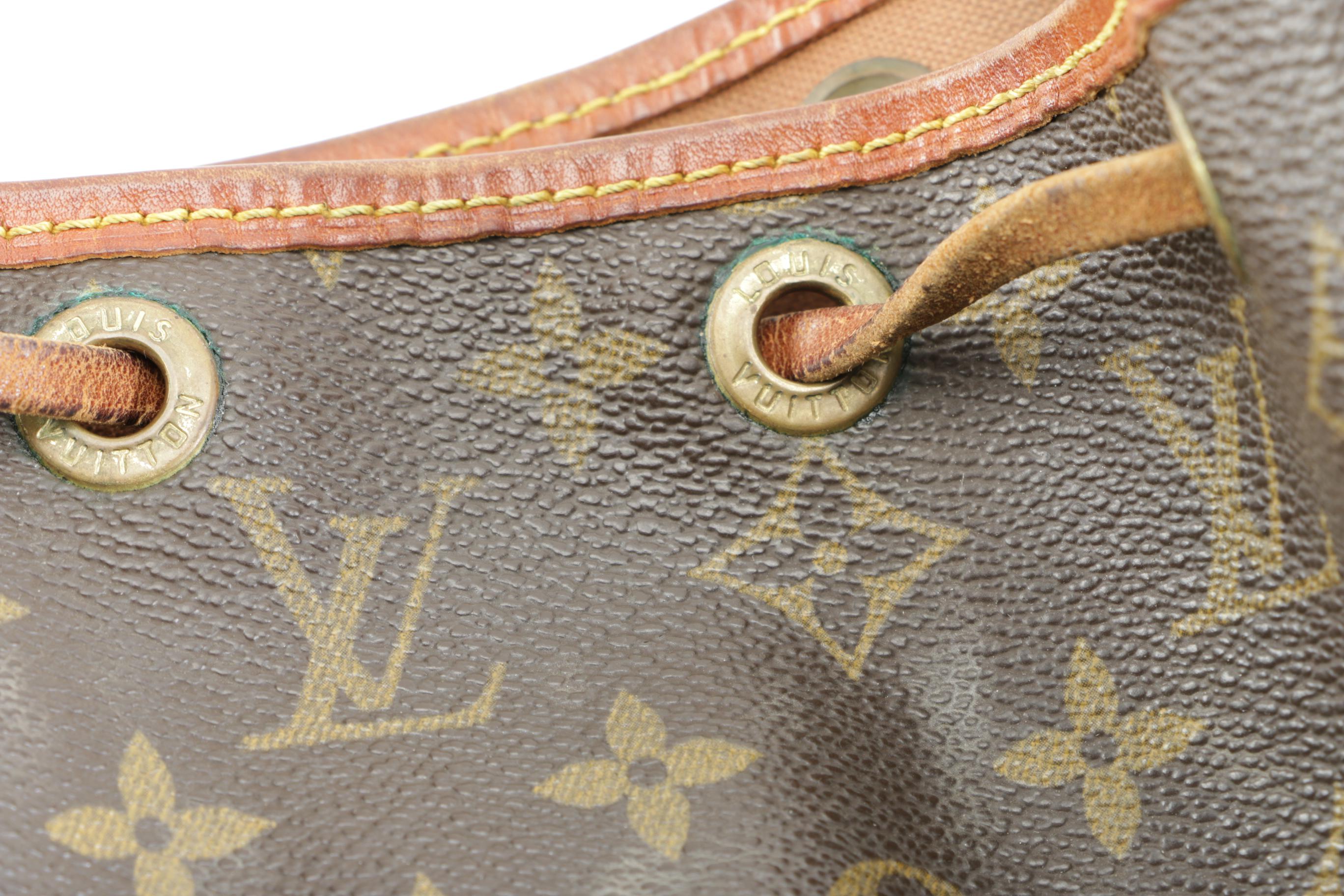 1980s Louis Vuitton Monogram Petit Noe Bag