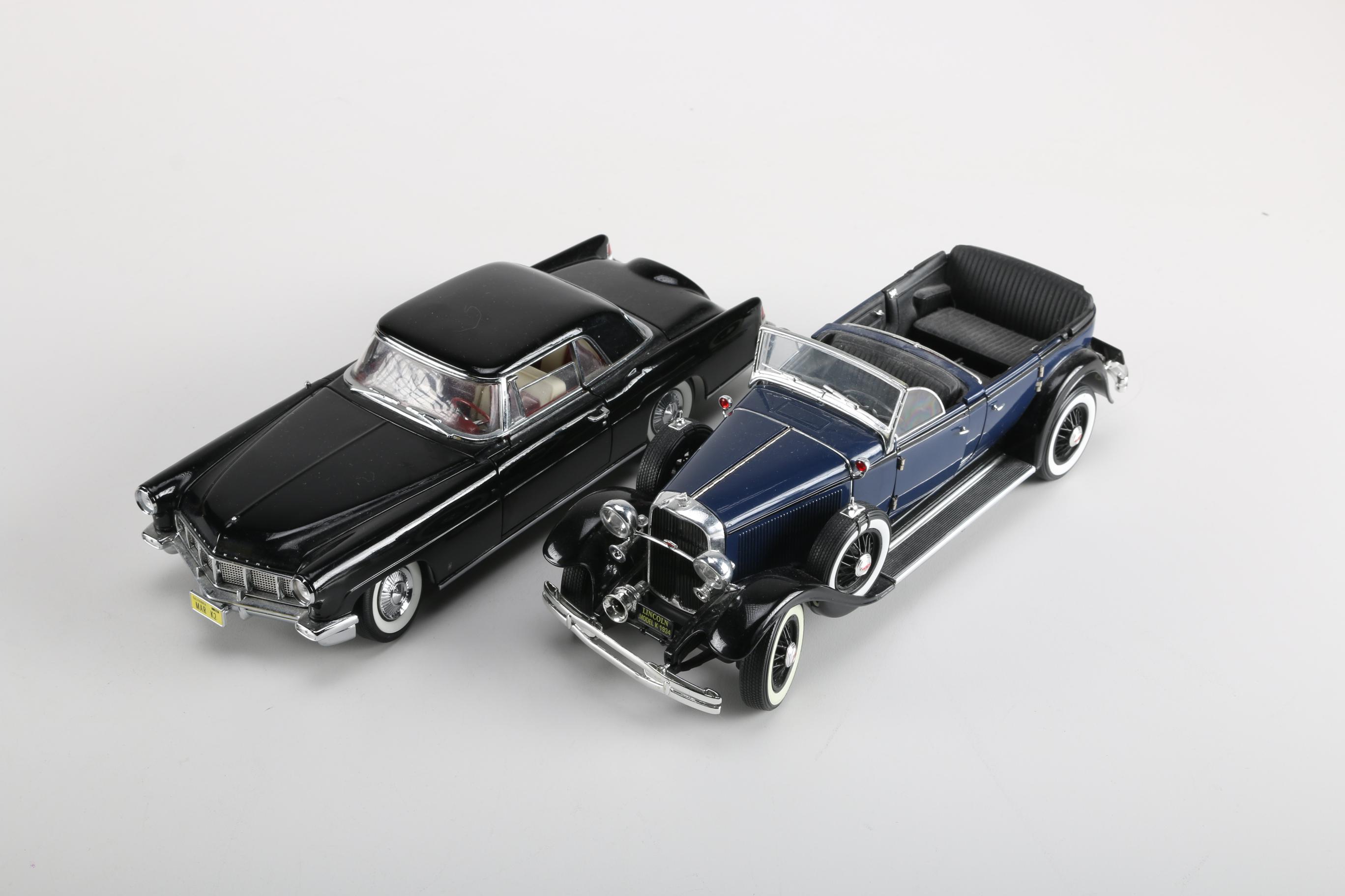 Four Model Linlcoln Cars
