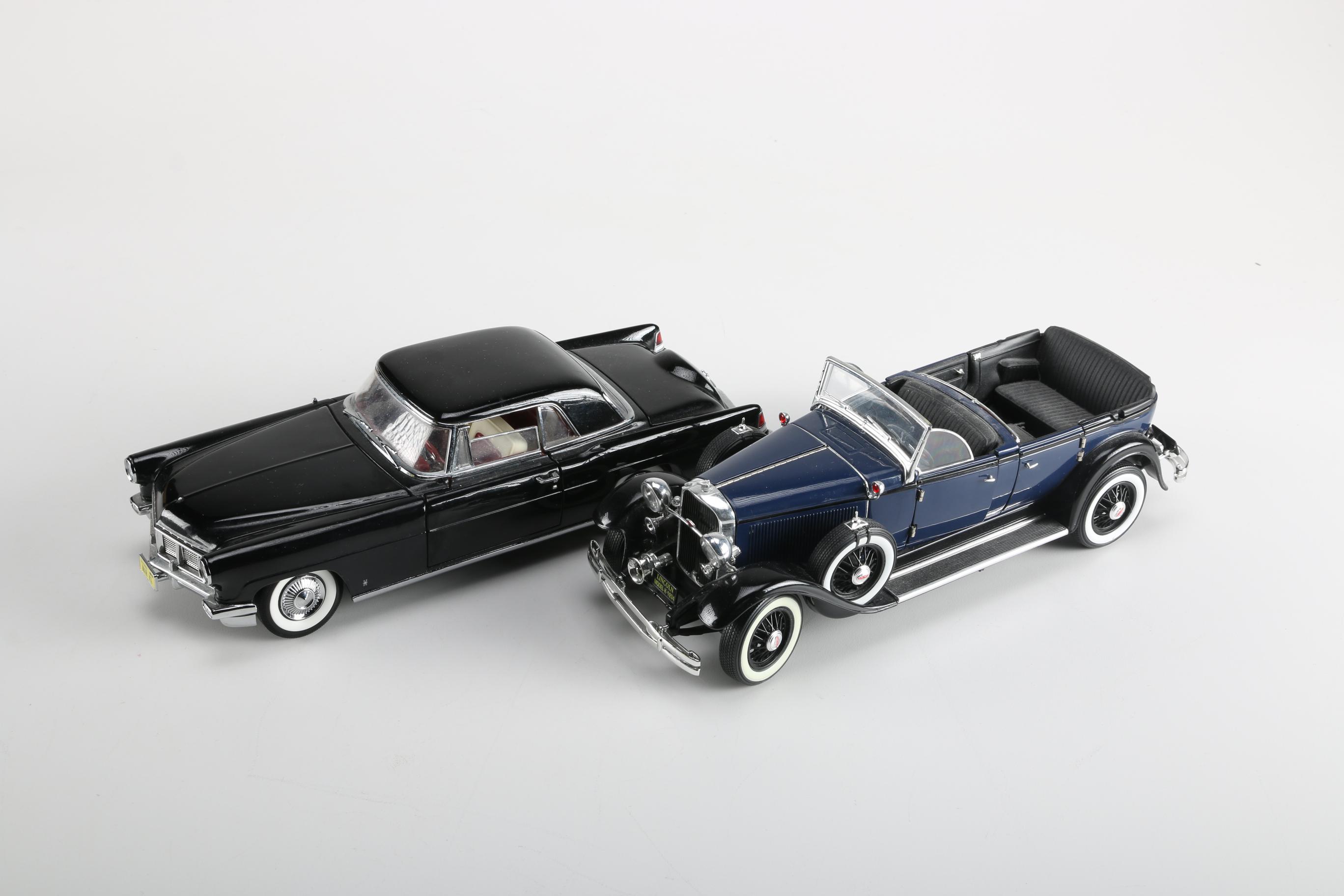 Four Model Linlcoln Cars