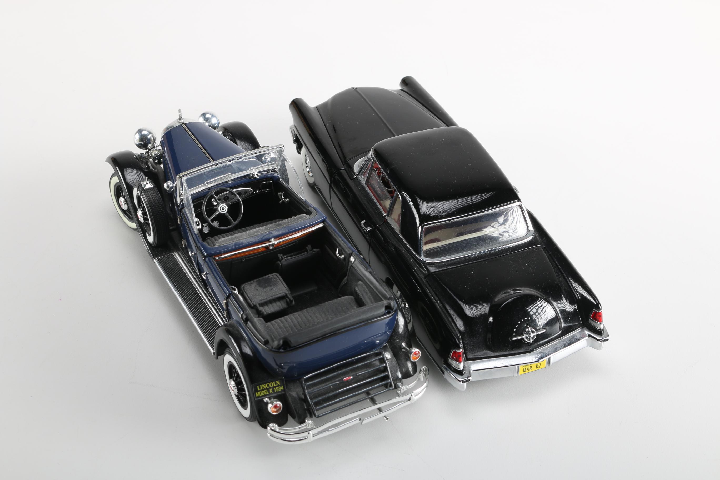 Four Model Linlcoln Cars