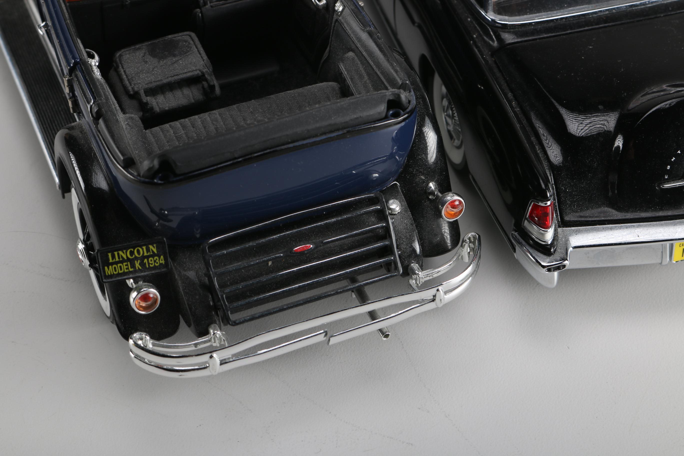 Four Model Linlcoln Cars